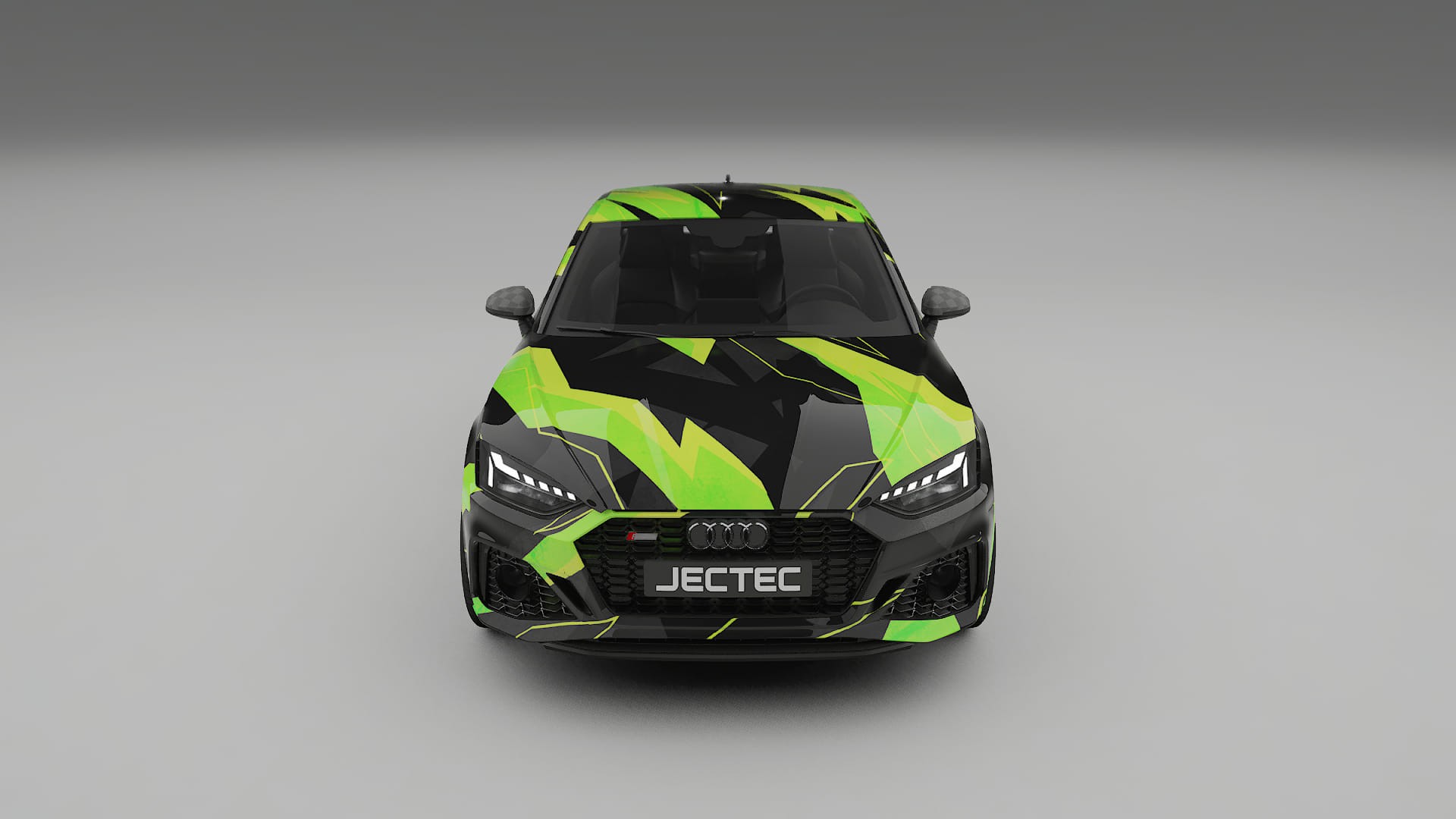 Audi RS5 Coupe B9 facelift NINJA TURTLES – Designový Wrap PPF Fólie na auto - tisknutelný polyuretan