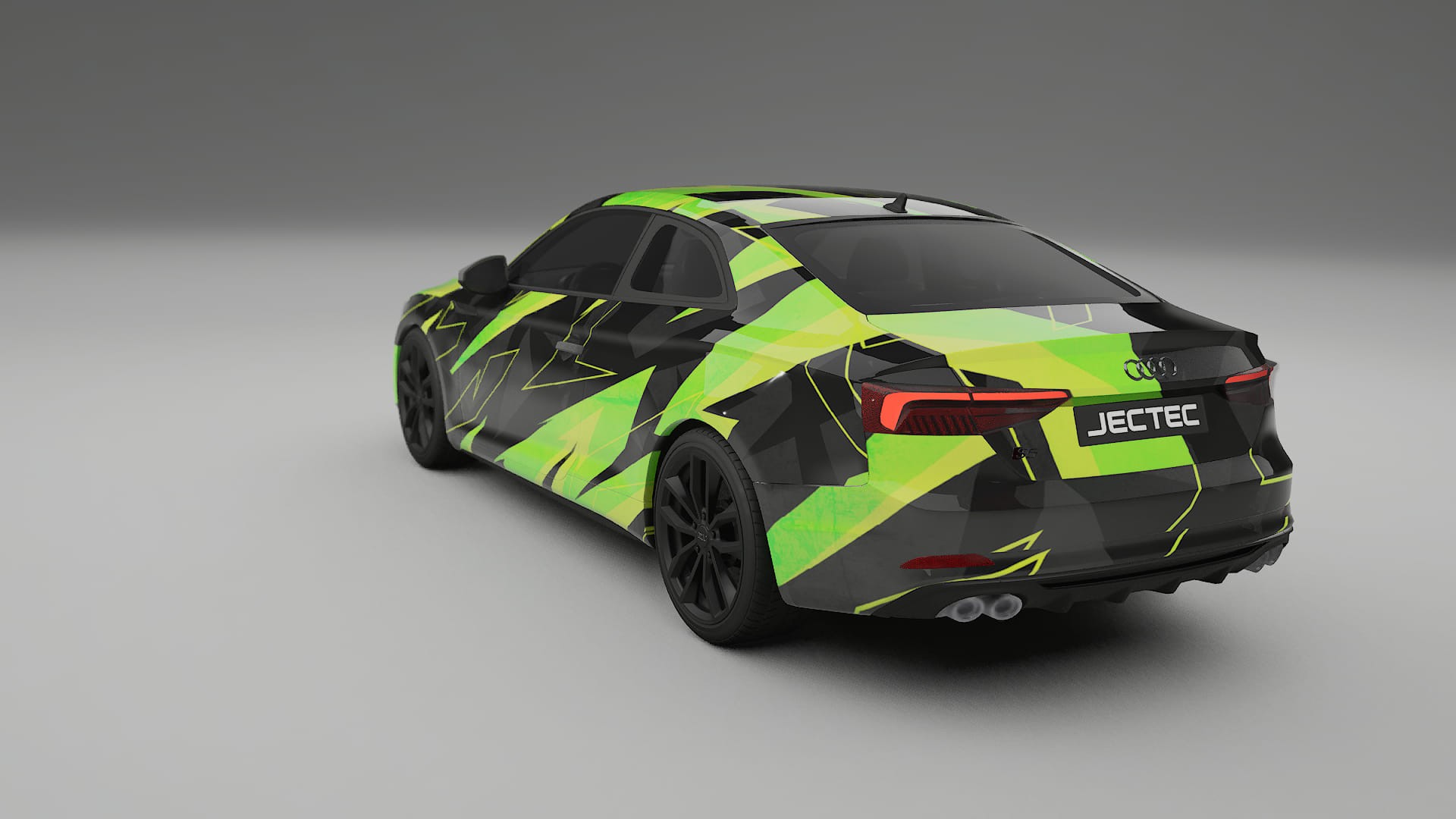 Audi S5 B9 prefacelift NINJA TURTLES – Designový Wrap PPF Fólie na auto - tisknutelný polyuretan