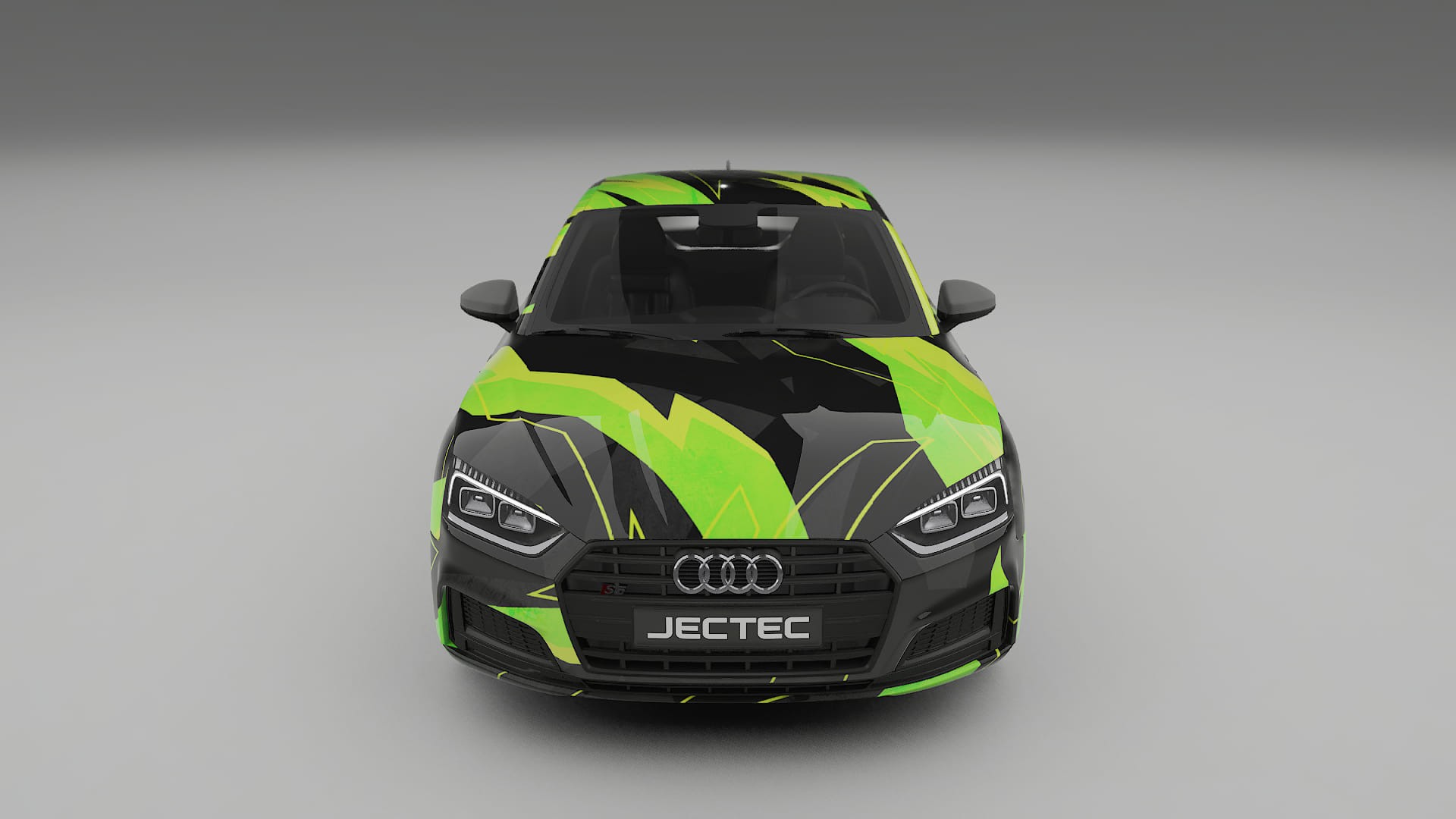 Audi S5 B9 prefacelift NINJA TURTLES – Designový Wrap PPF Fólie na auto - tisknutelný polyuretan