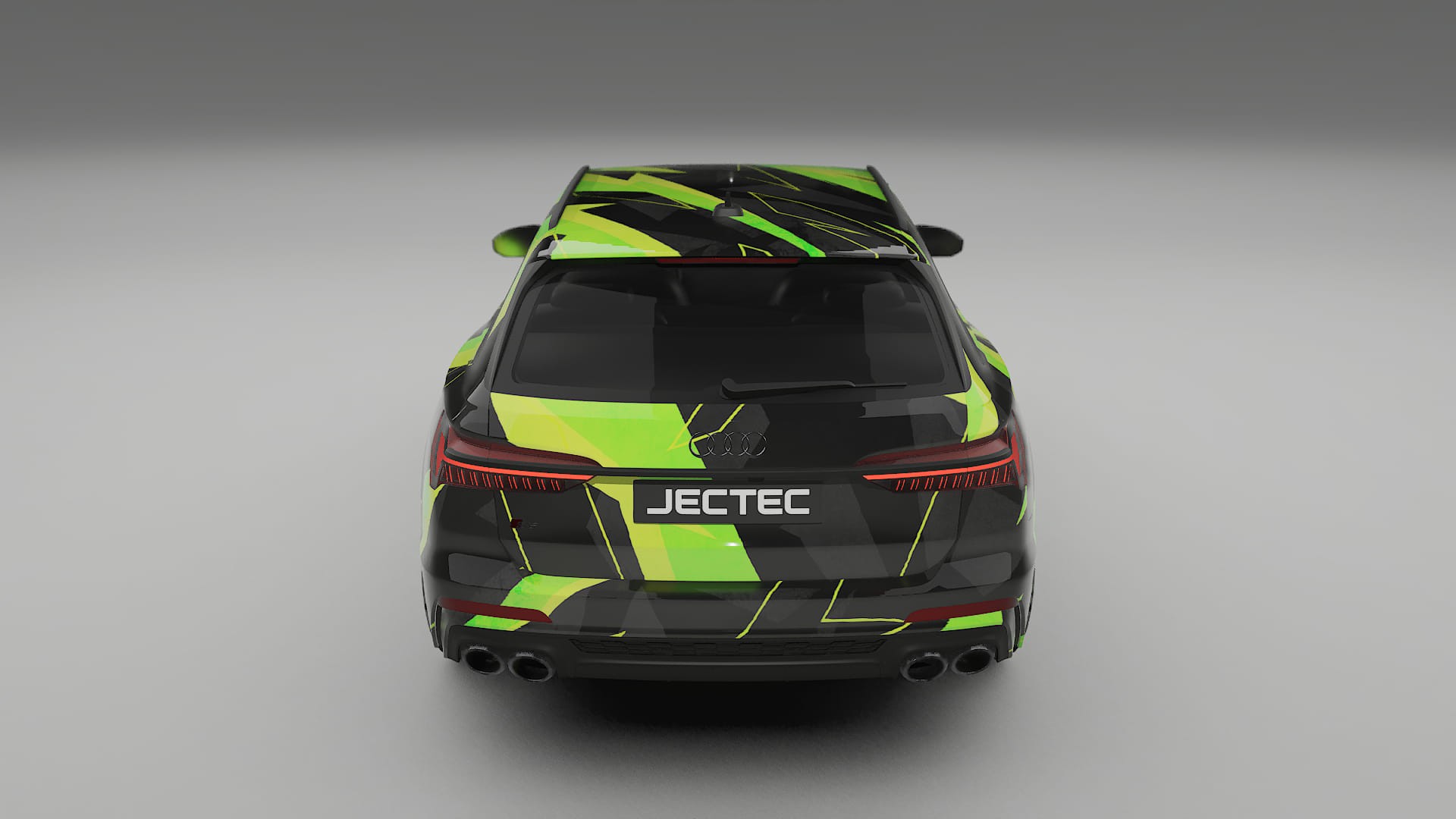 Audi S6 Avant prefacelift C8 NINJA TURTLES – Designový Wrap PPF Fólie na auto - tisknutelný polyuretan