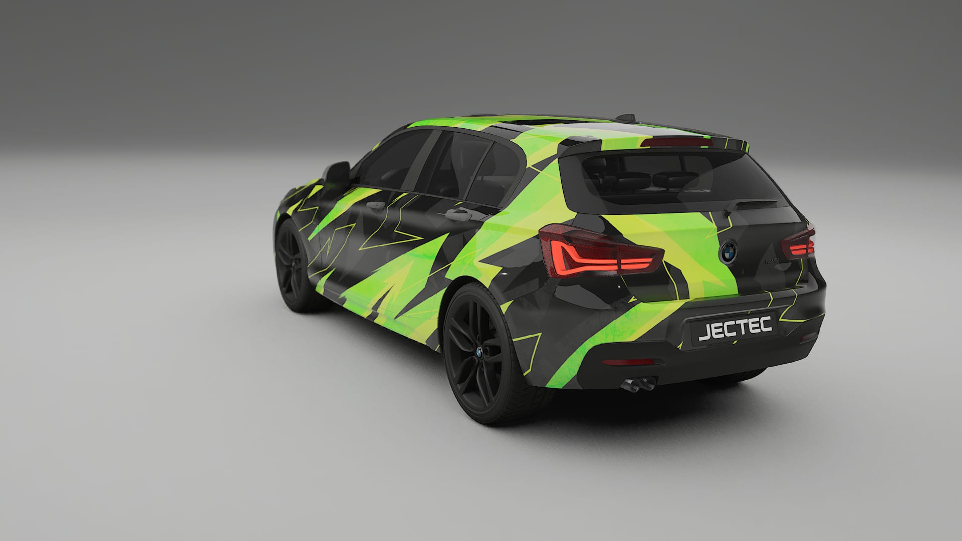 BMW 1 F20 facelift NINJA TURTLES – Designový Wrap PPF Fólie na auto - tisknutelný polyuretan