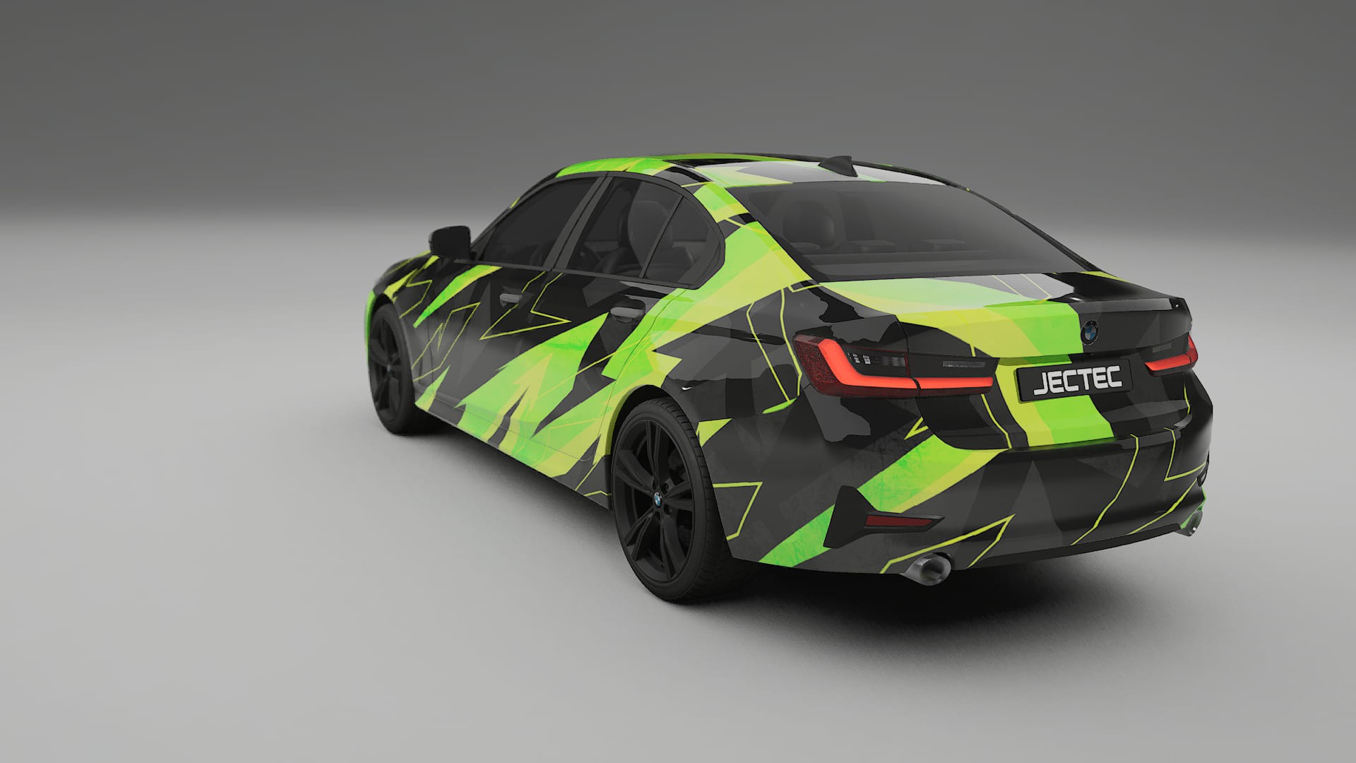 BMW 3 G20 prefacelift NINJA TURTLES – Designový Wrap PPF Fólie na auto - tisknutelný polyuretan