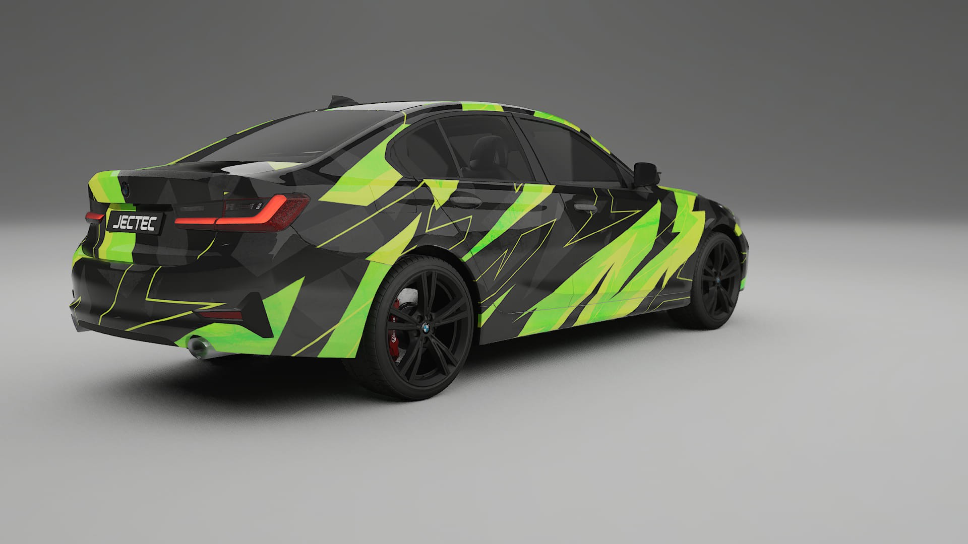 BMW 3 G20 prefacelift NINJA TURTLES – Designový Wrap PPF Fólie na auto - tisknutelný polyuretan