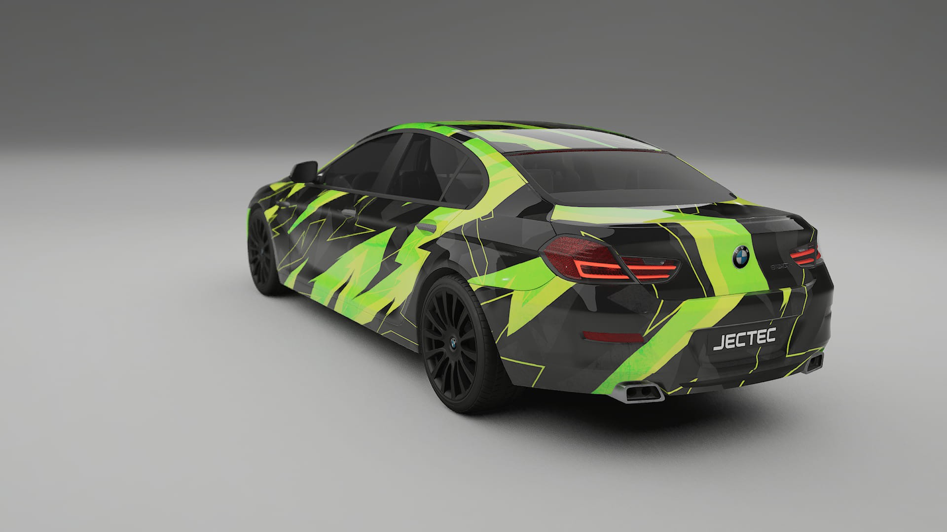 BMW 6 F06 NINJA TURTLES – Designový Wrap PPF Fólie na auto - tisknutelný polyuretan