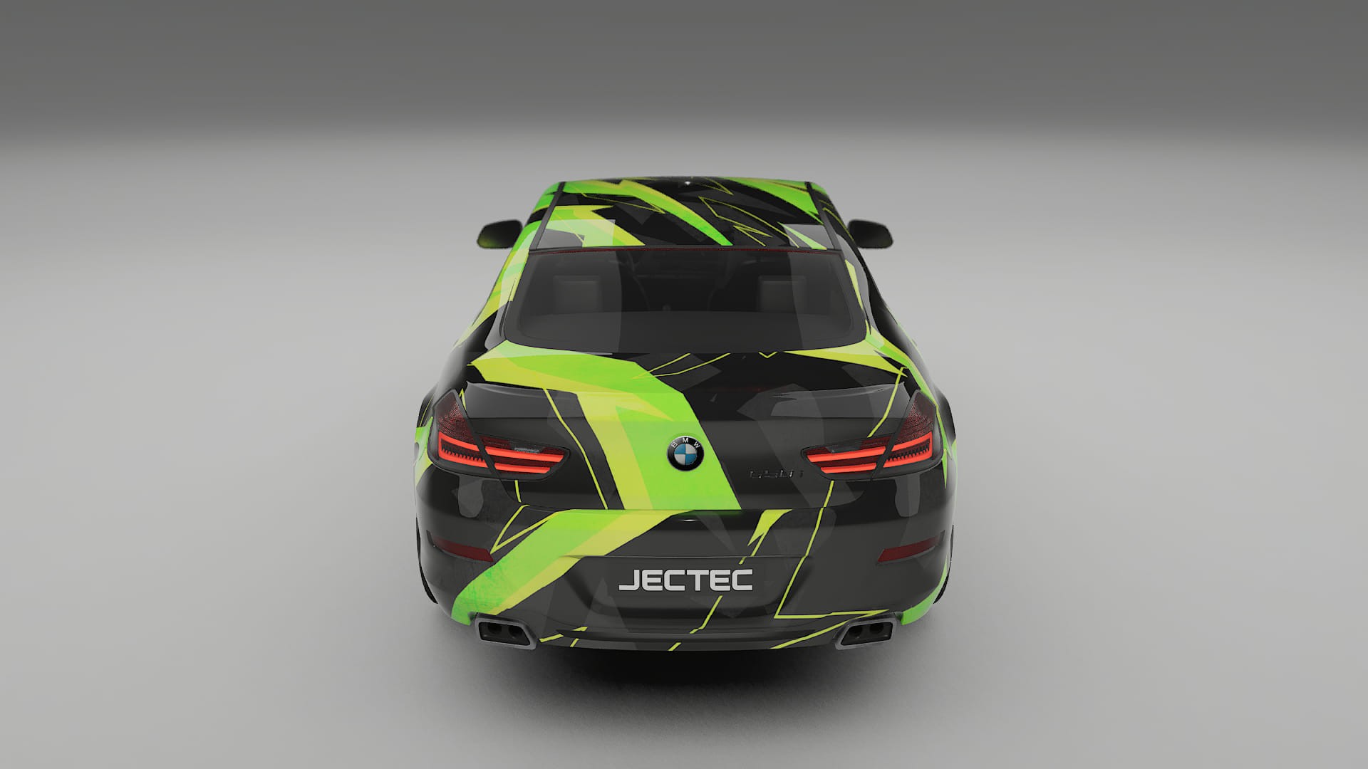 BMW 6 F06 NINJA TURTLES – Designový Wrap PPF Fólie na auto - tisknutelný polyuretan
