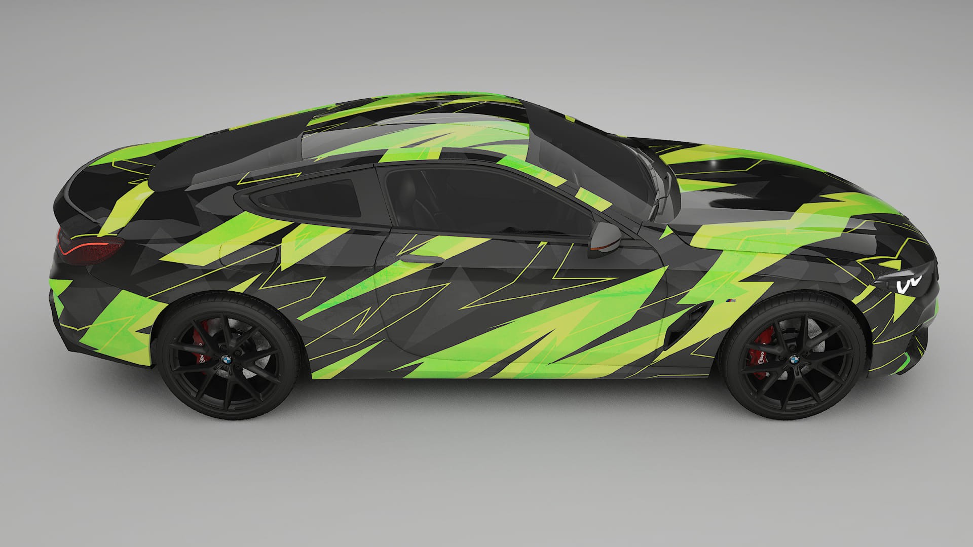 BMW 850 G15 NINJA TURTLES – Designový Wrap PPF Fólie na auto - tisknutelný polyuretan