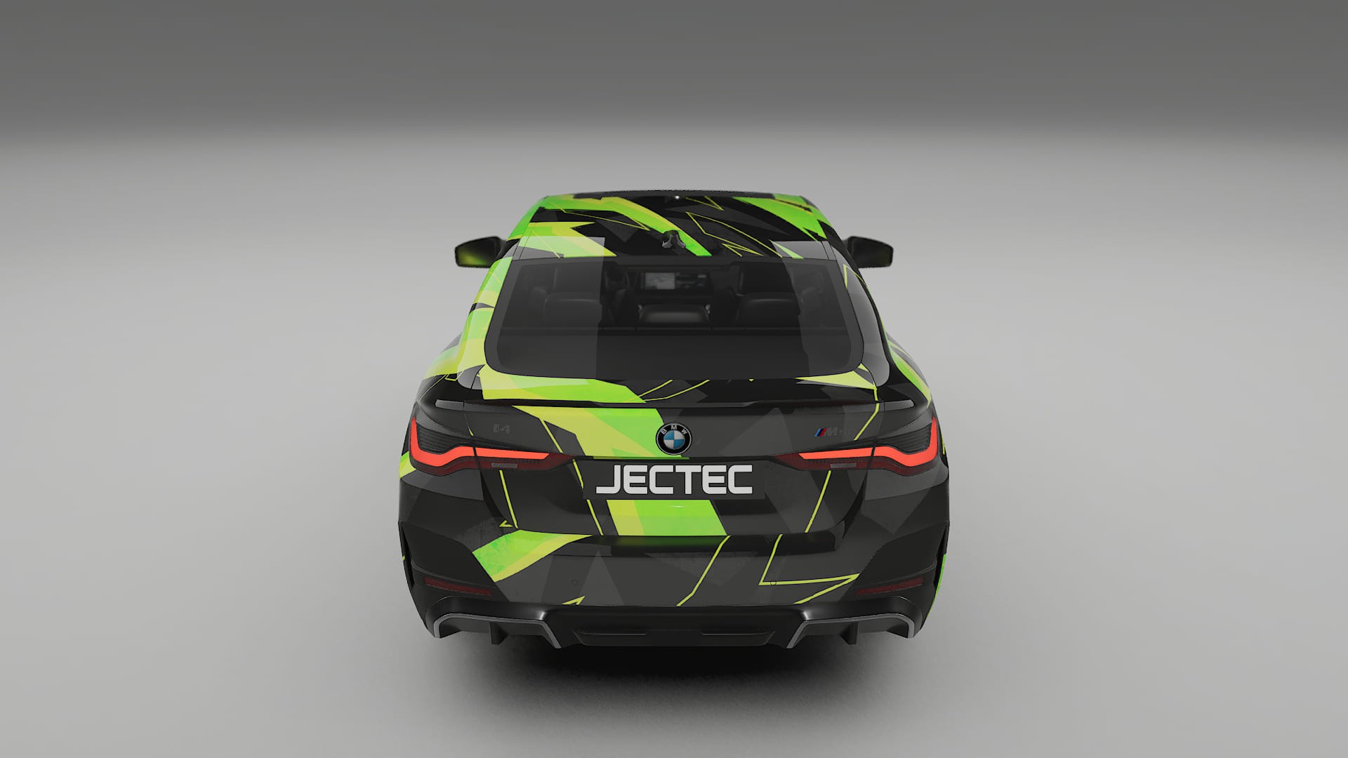 BMW I4 G26 M-Package NINJA TURTLES – Designový Wrap PPF Fólie na auto - tisknutelný polyuretan