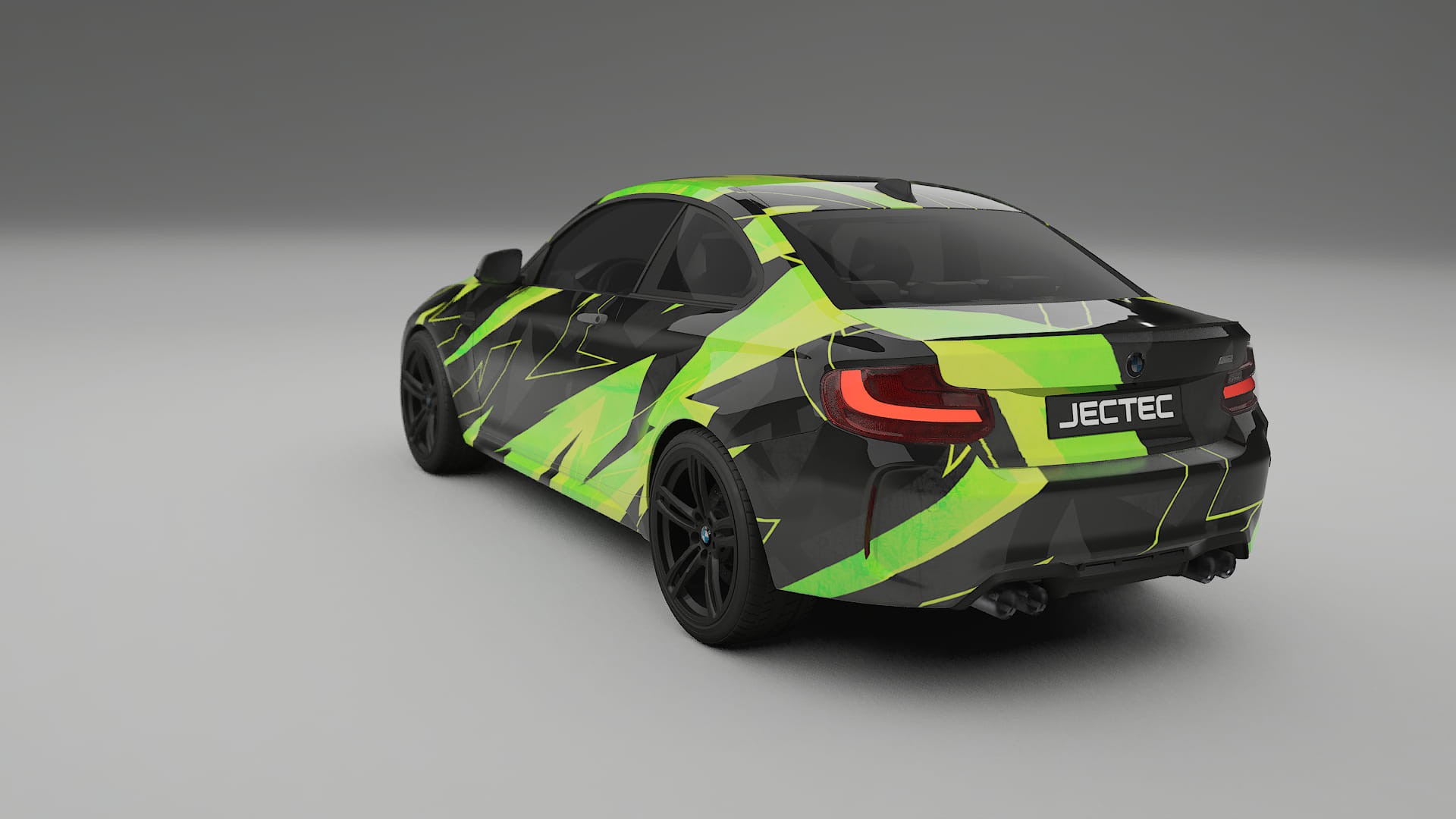BMW M2 F87 facelift NINJA TURTLES – Designový Wrap PPF Fólie na auto - tisknutelný polyuretan