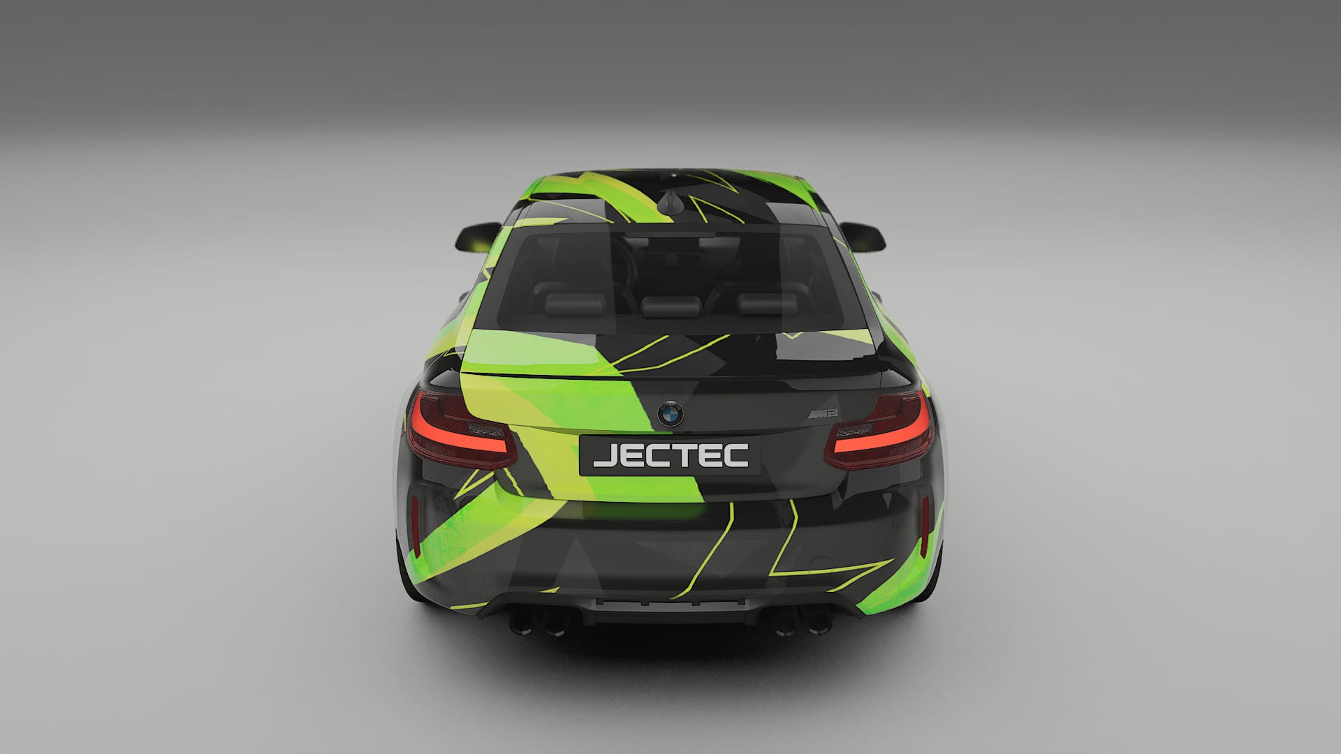 BMW M2 F87 facelift NINJA TURTLES – Designový Wrap PPF Fólie na auto - tisknutelný polyuretan