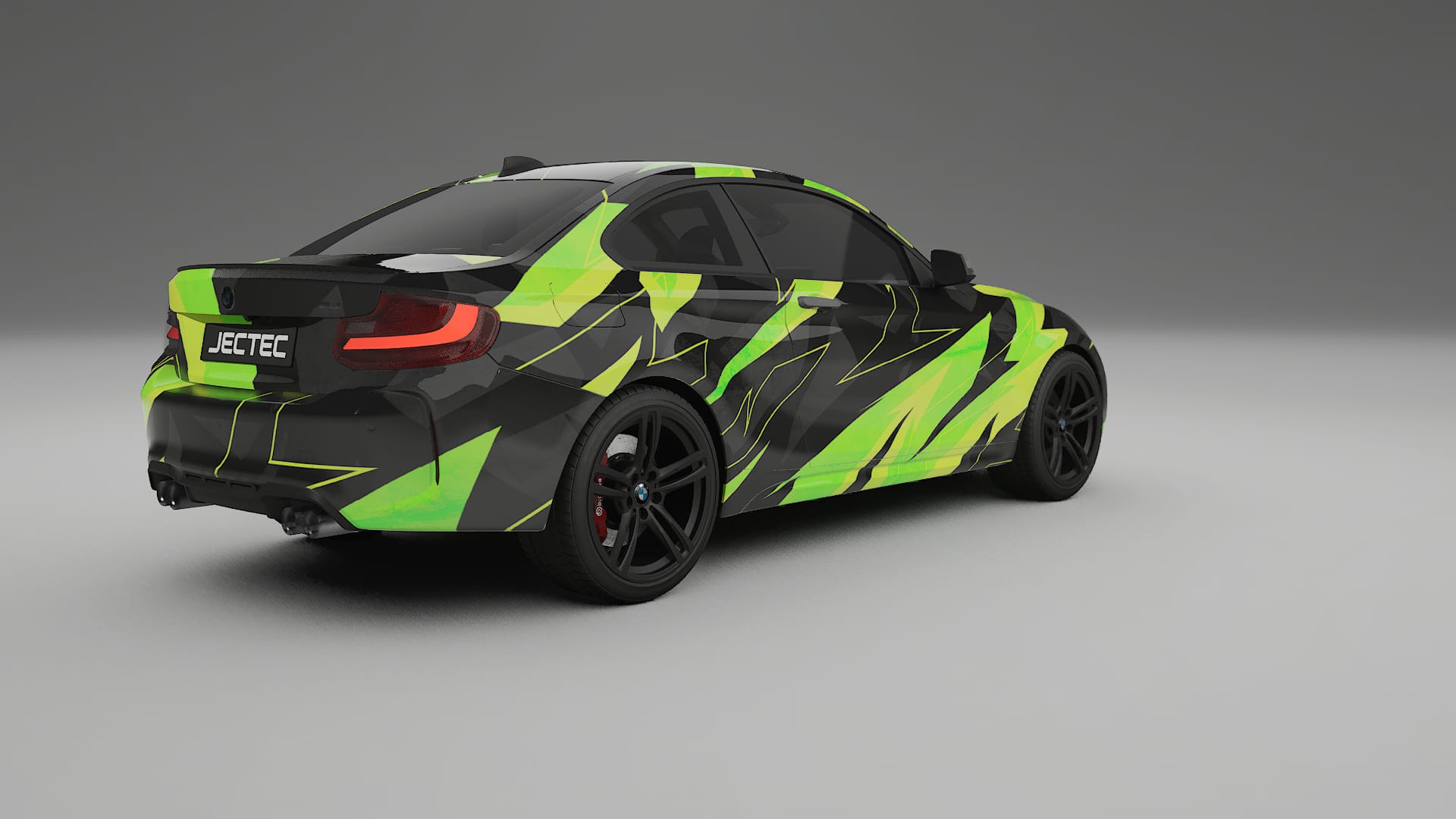 BMW M2 F87 facelift NINJA TURTLES – Designový Wrap PPF Fólie na auto - tisknutelný polyuretan