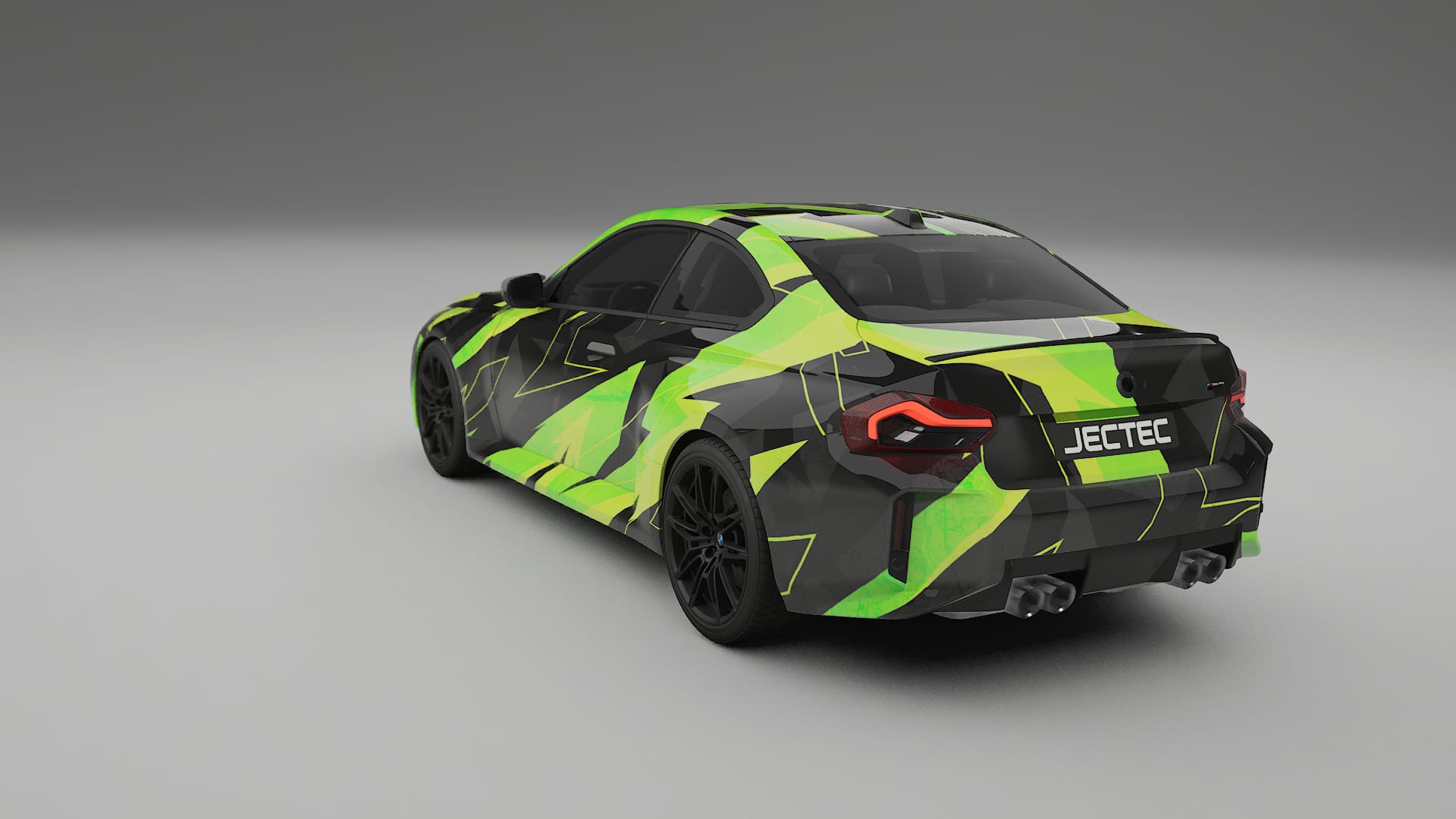 BMW M2 G87 NINJA TURTLES – Designový Wrap PPF Fólie na auto - tisknutelný polyuretan