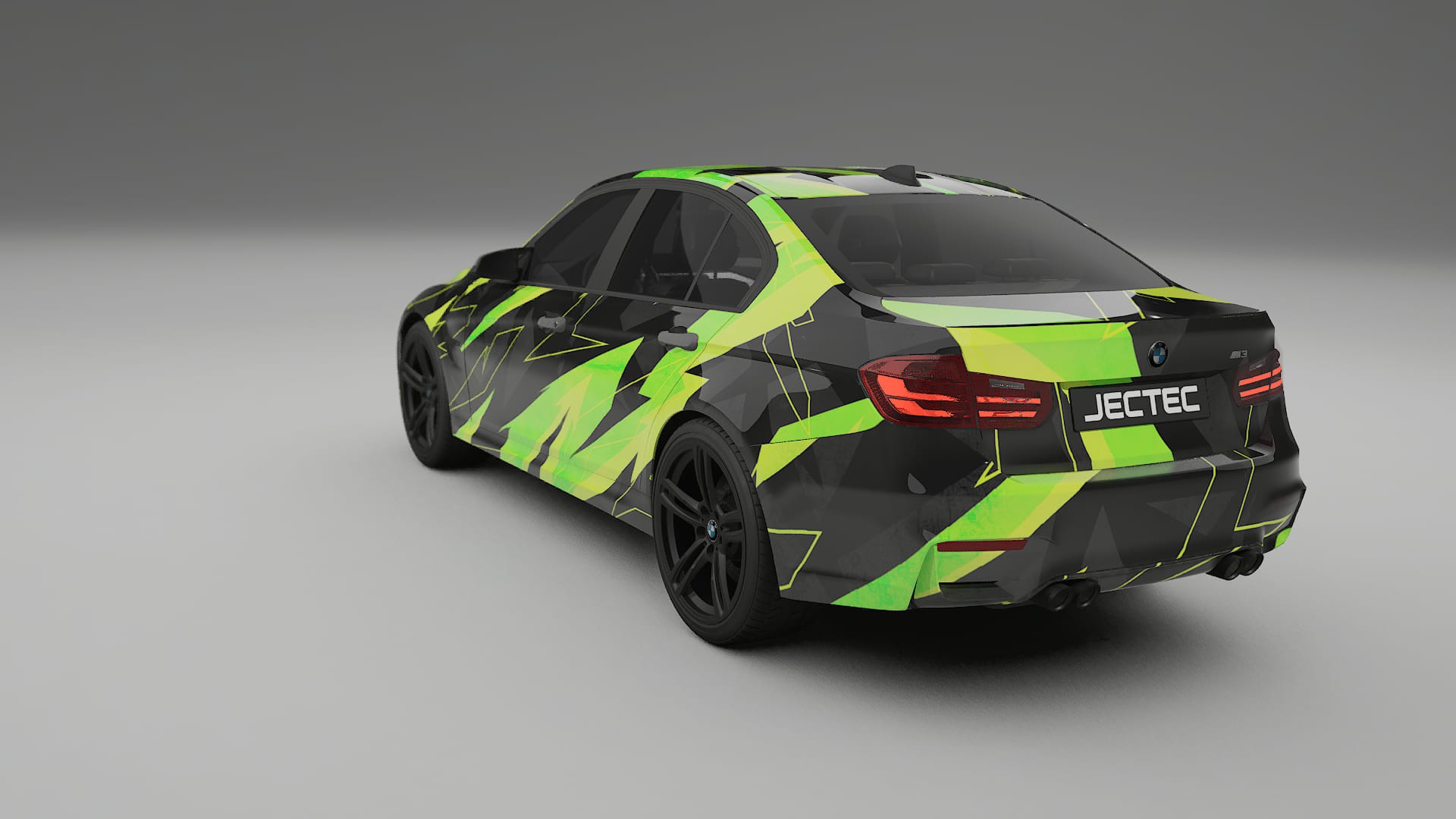 BMW M3 F80 NINJA TURTLES – Designový Wrap PPF Fólie na auto - tisknutelný polyuretan