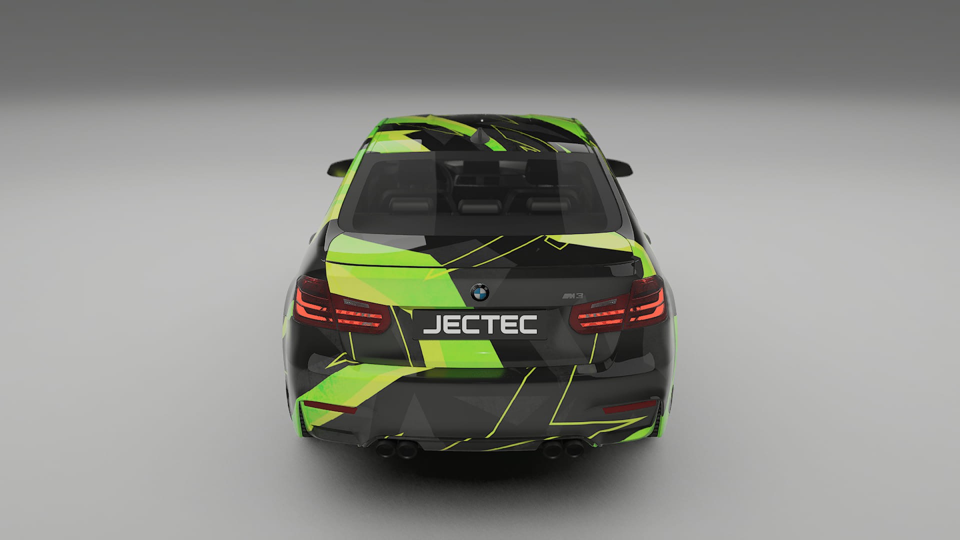 BMW M3 F80 NINJA TURTLES – Designový Wrap PPF Fólie na auto - tisknutelný polyuretan