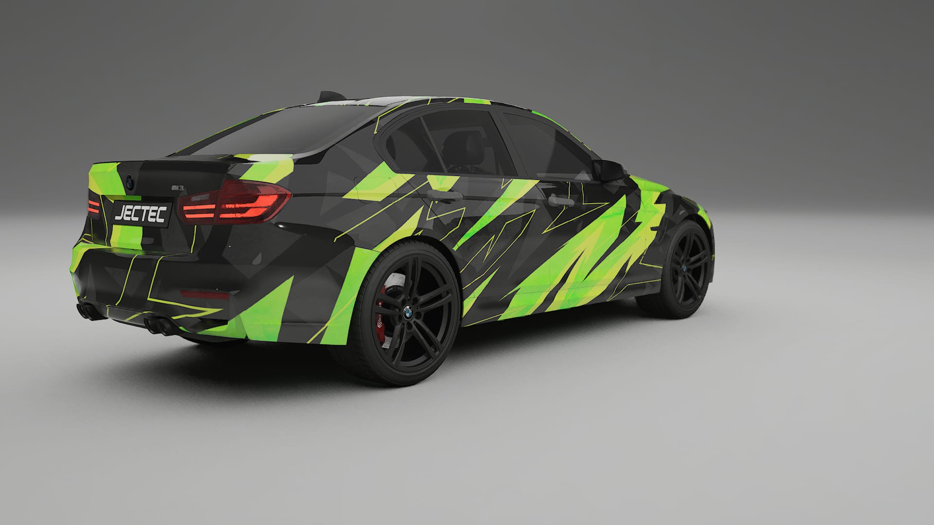BMW M3 F80 NINJA TURTLES – Designový Wrap PPF Fólie na auto - tisknutelný polyuretan