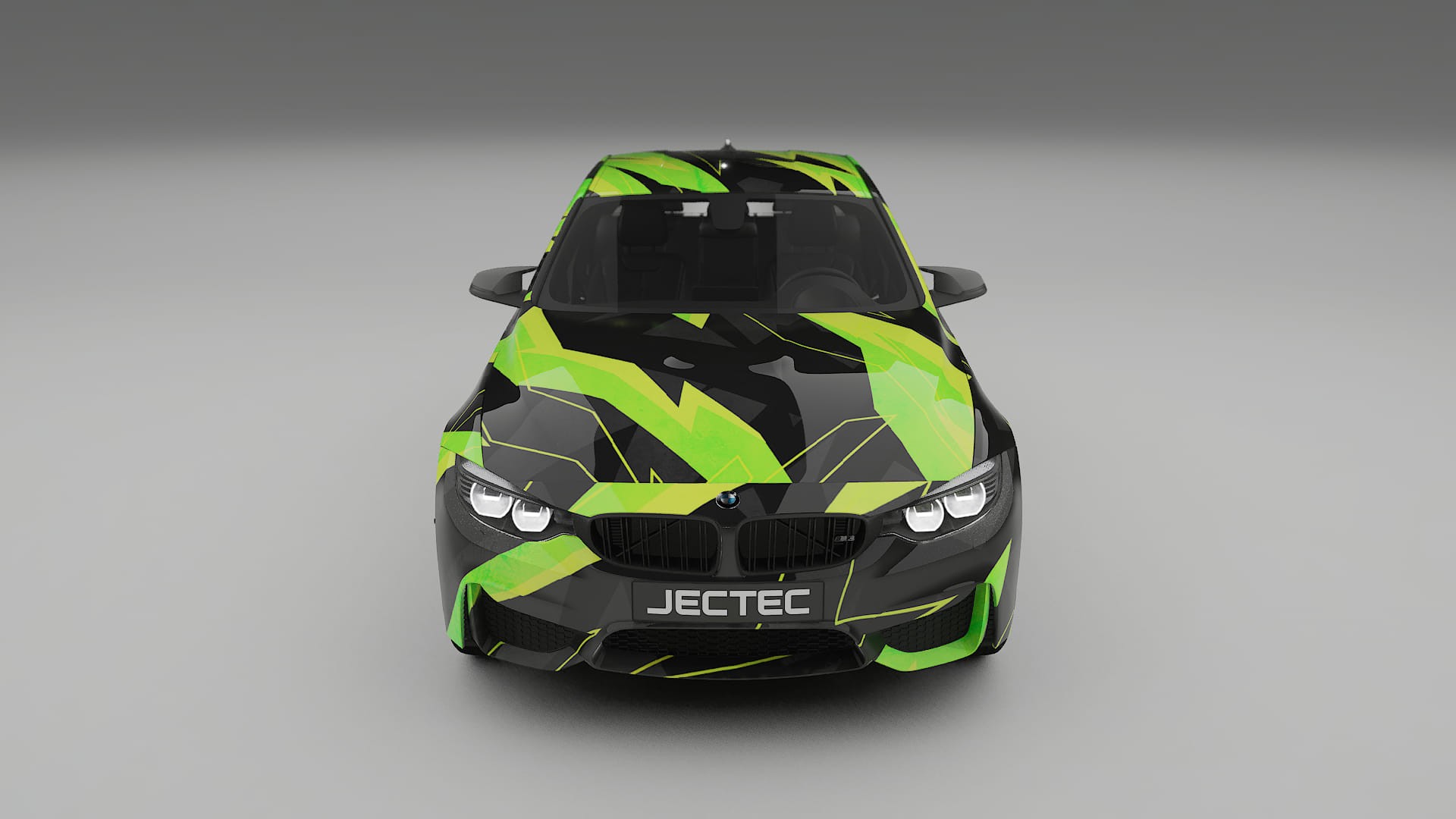BMW M3 F80 NINJA TURTLES – Designový Wrap PPF Fólie na auto - tisknutelný polyuretan