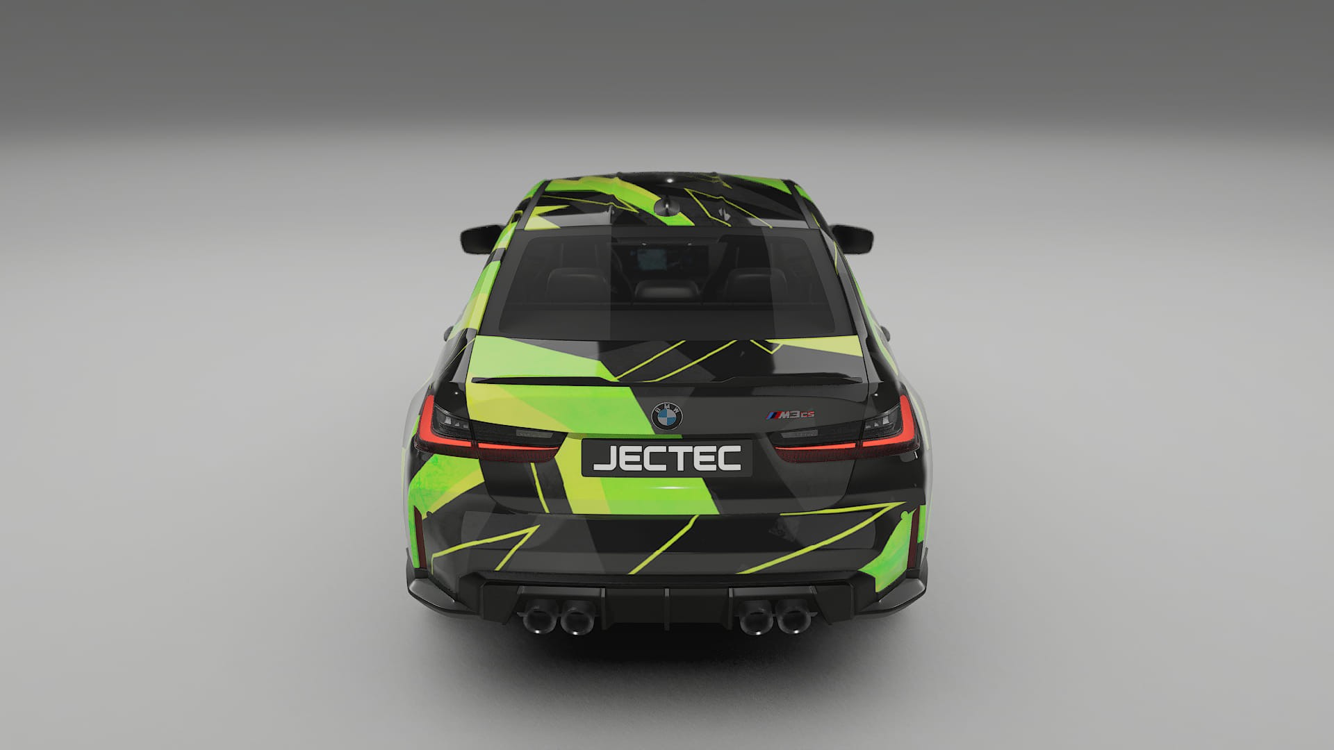 BMW M3 G80 Competition CS NINJA TURTLES – Designový Wrap PPF Fólie na auto - tisknutelný polyuretan