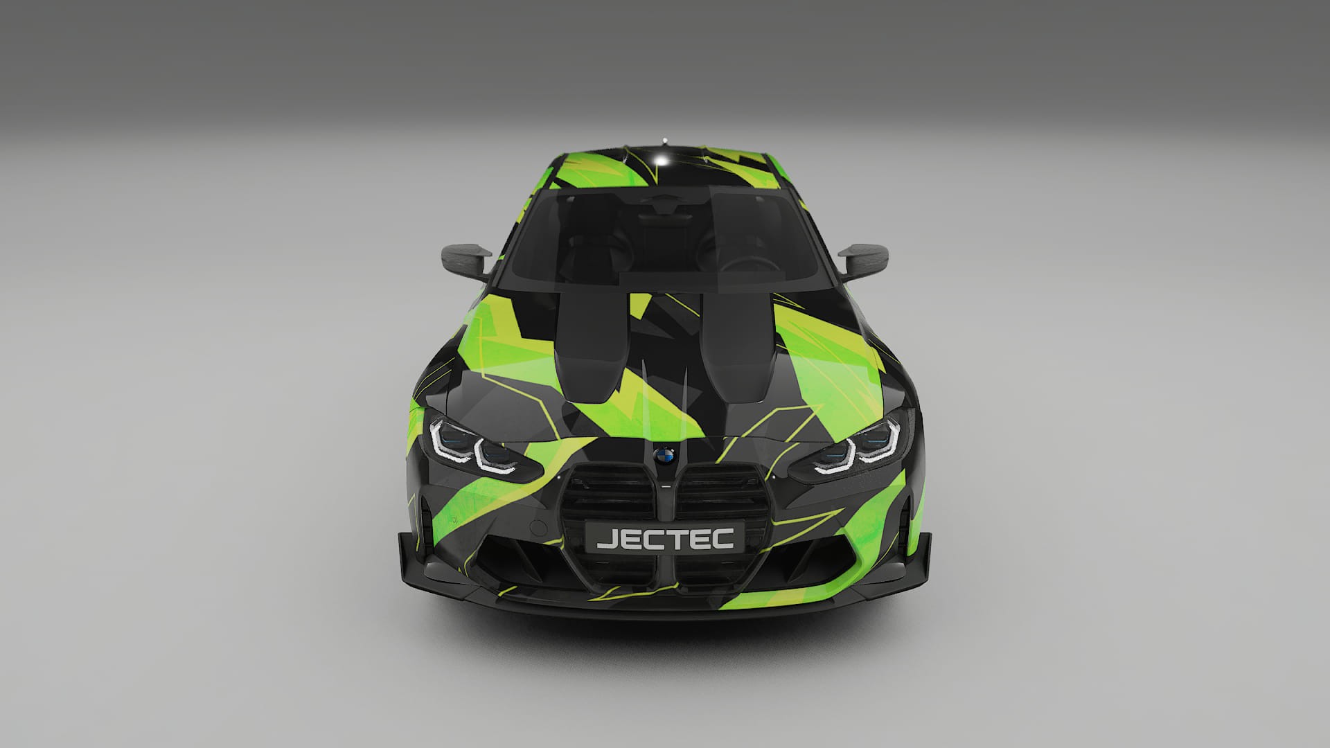 BMW M3 G80 Competition CS NINJA TURTLES – Designový Wrap PPF Fólie na auto - tisknutelný polyuretan