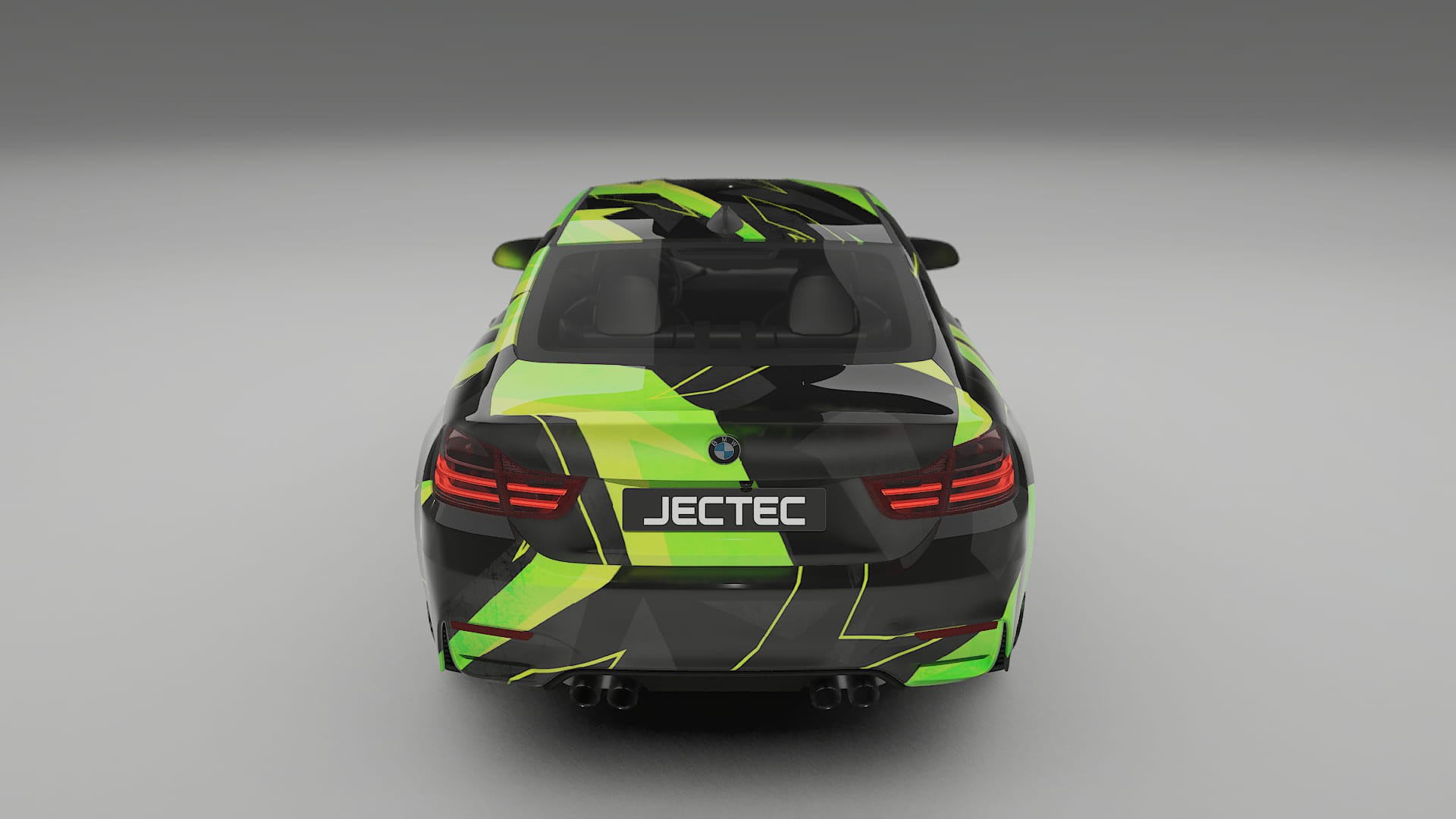 BMW M4 F82 NINJA TURTLES – Designový Wrap PPF Fólie na auto - tisknutelný polyuretan