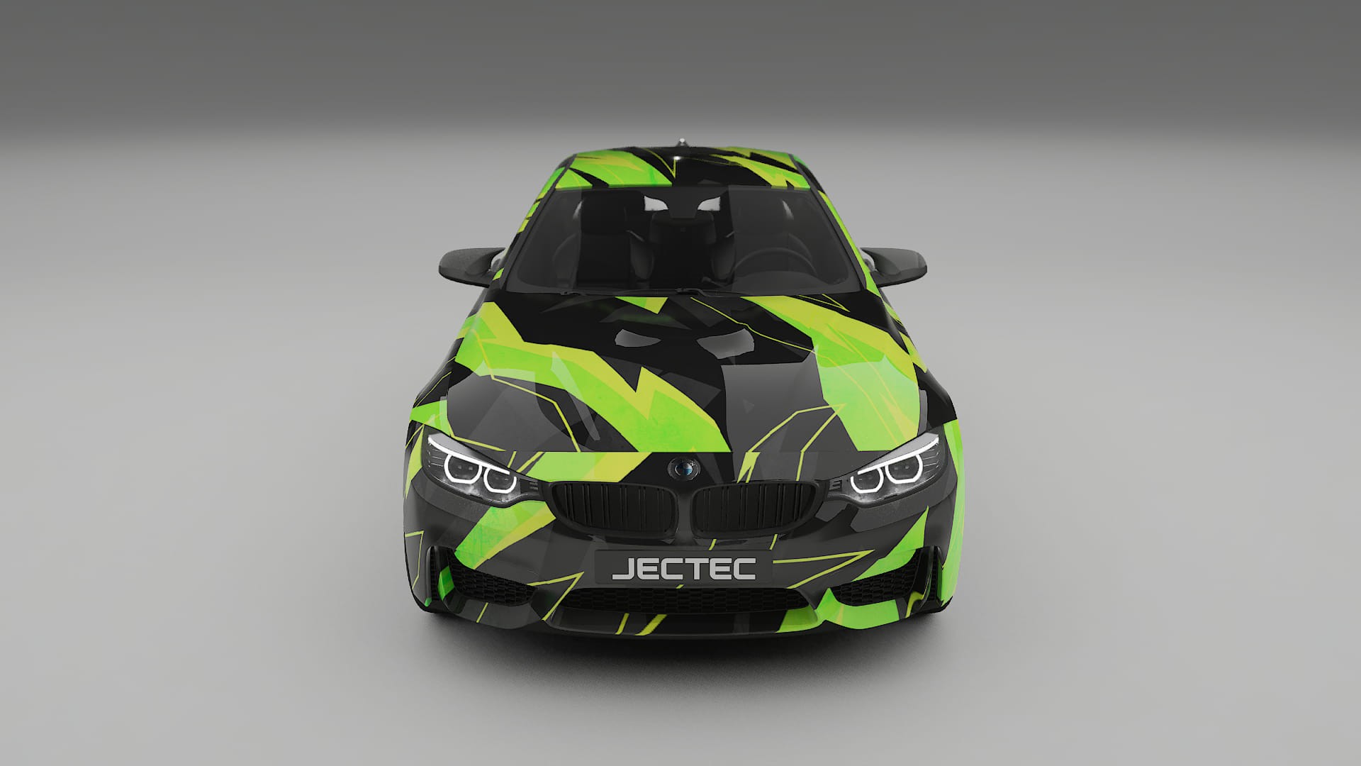 BMW M4 F82 NINJA TURTLES – Designový Wrap PPF Fólie na auto - tisknutelný polyuretan