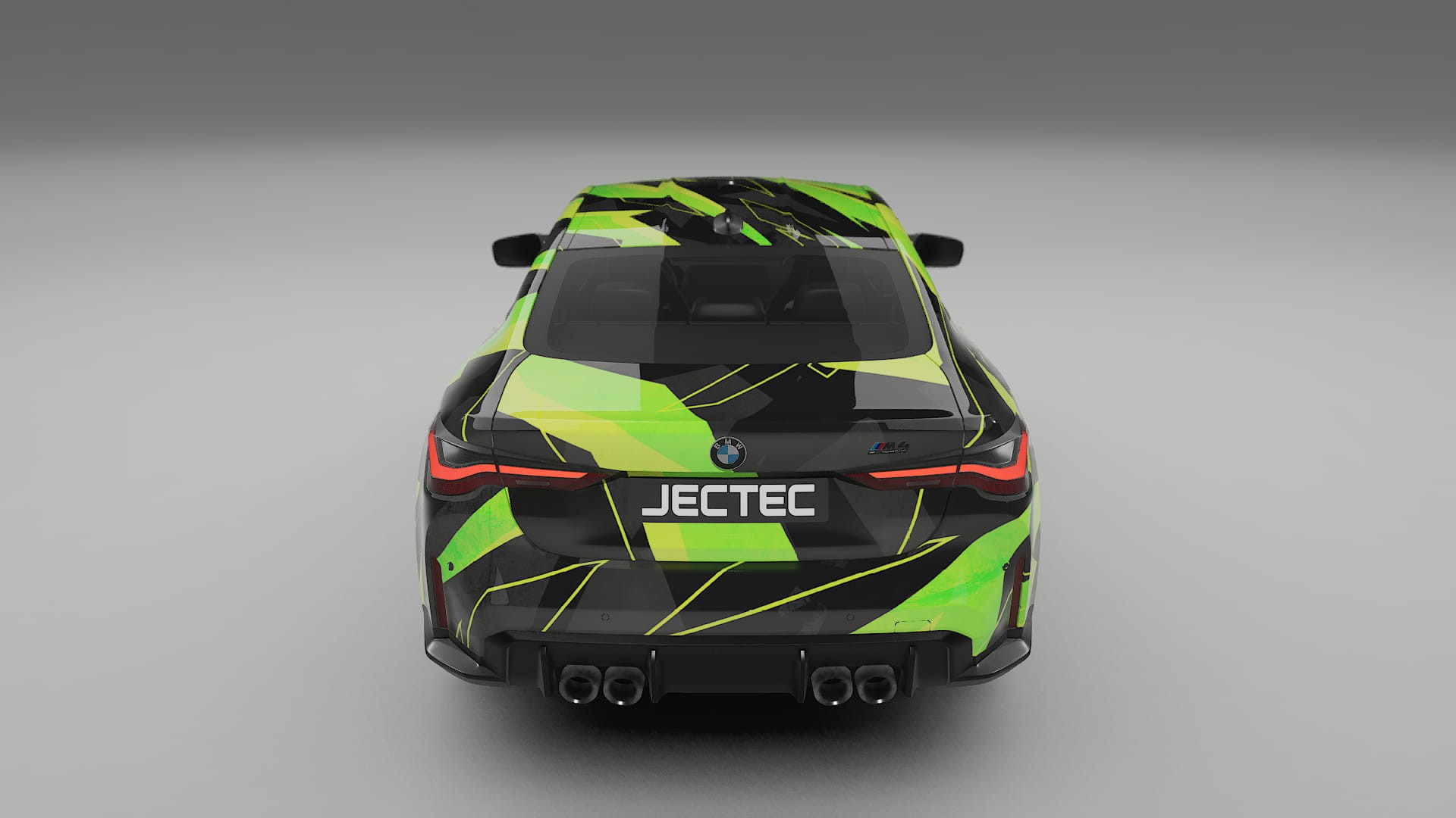 BMW M4 G82 NINJA TURTLES – Designový Wrap PPF Fólie na auto - tisknutelný polyuretan
