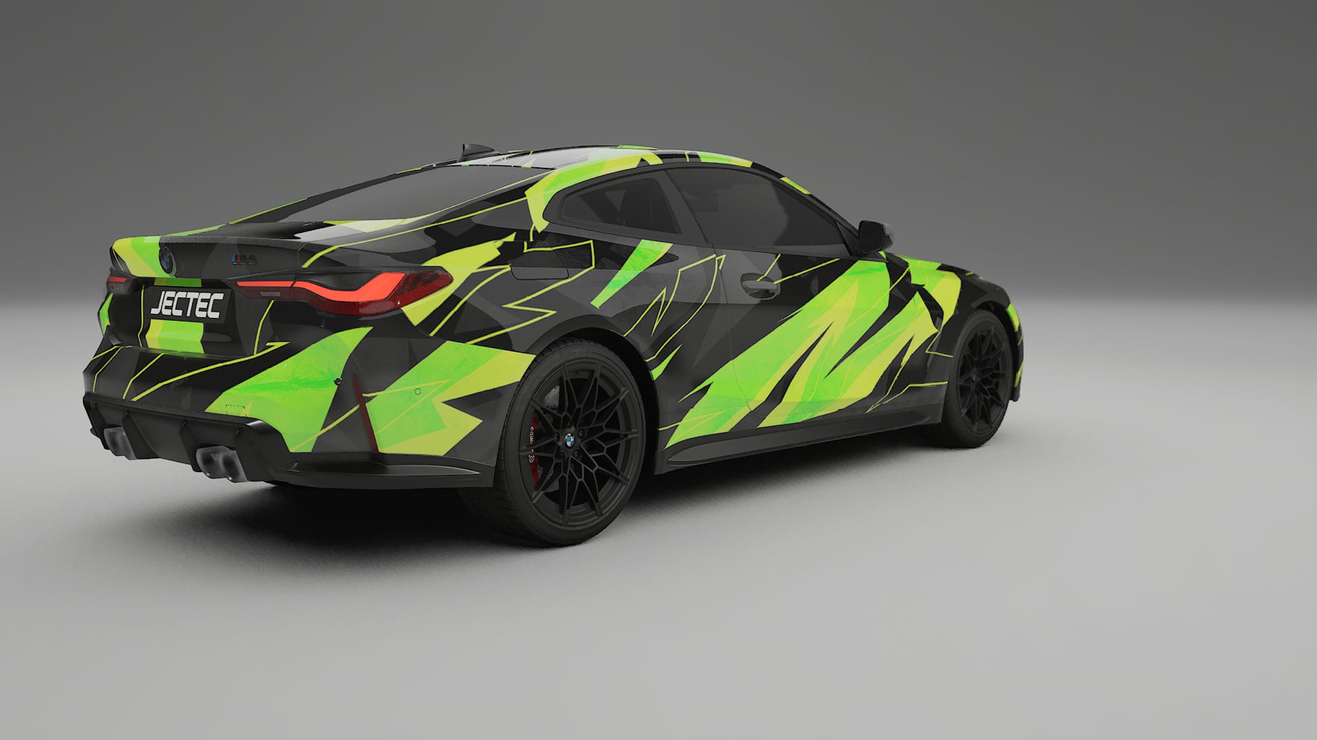 BMW M4 G82 NINJA TURTLES – Designový Wrap PPF Fólie na auto - tisknutelný polyuretan