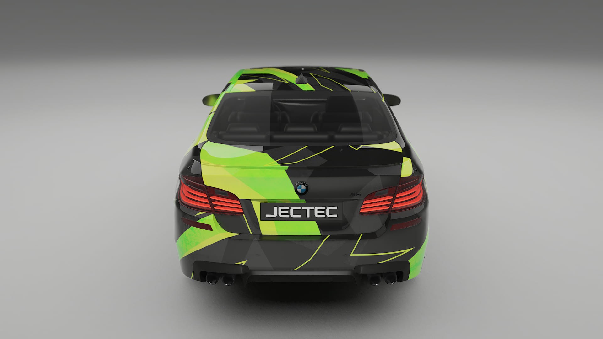 BMW M5 F10 NINJA TURTLES – Designový Wrap PPF Fólie na auto - tisknutelný polyuretan