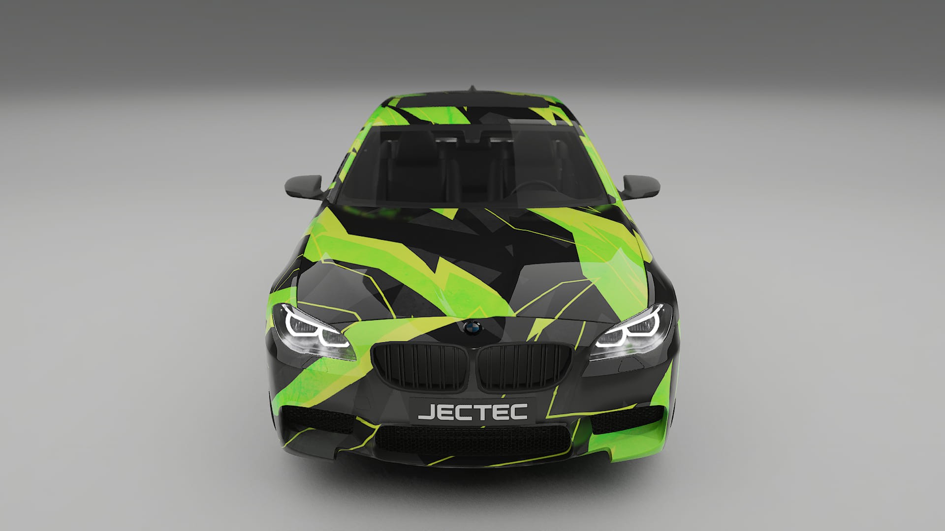 BMW M5 F10 NINJA TURTLES – Designový Wrap PPF Fólie na auto - tisknutelný polyuretan