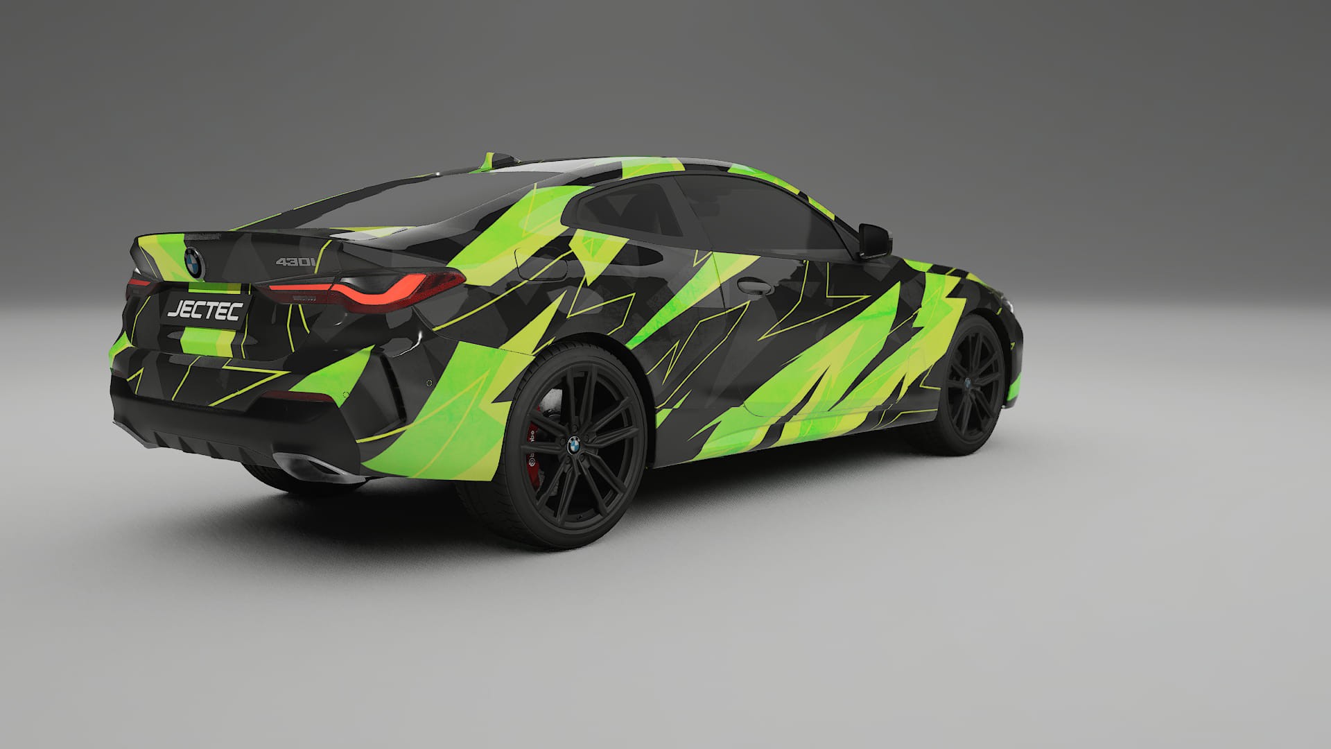 BMW M440i G26 NINJA TURTLES – Designový Wrap PPF Fólie na auto - tisknutelný polyuretan