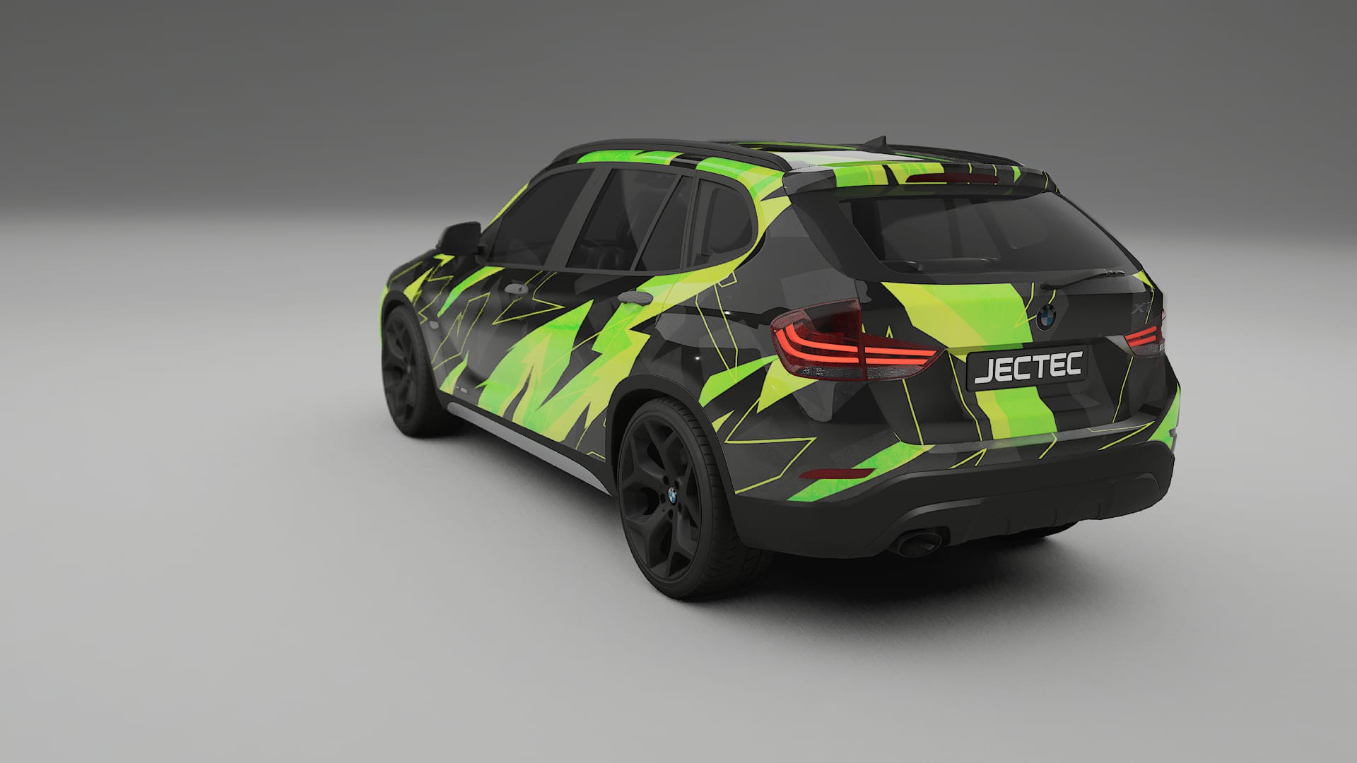 BMW X1 E84 NINJA TURTLES – Designový Wrap PPF Fólie na auto - tisknutelný polyuretan