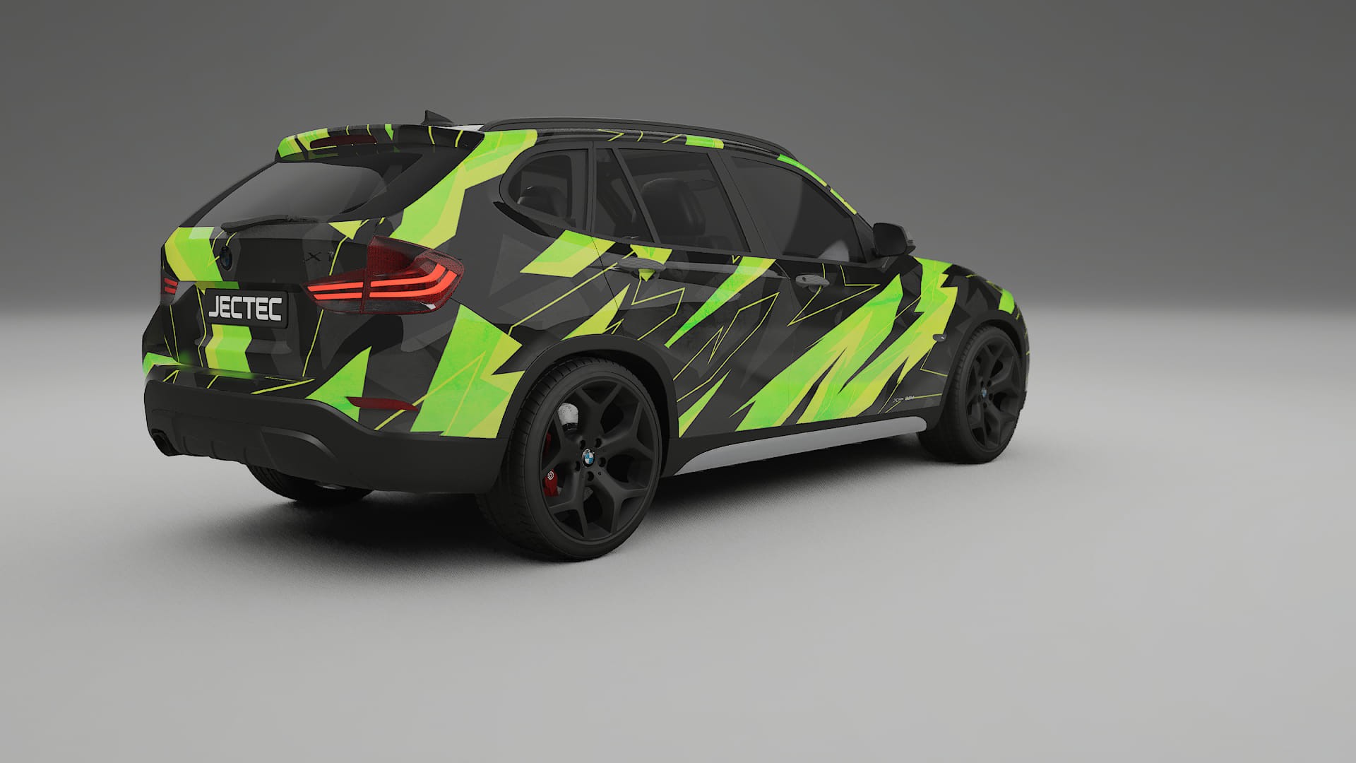 BMW X1 E84 NINJA TURTLES – Designový Wrap PPF Fólie na auto - tisknutelný polyuretan