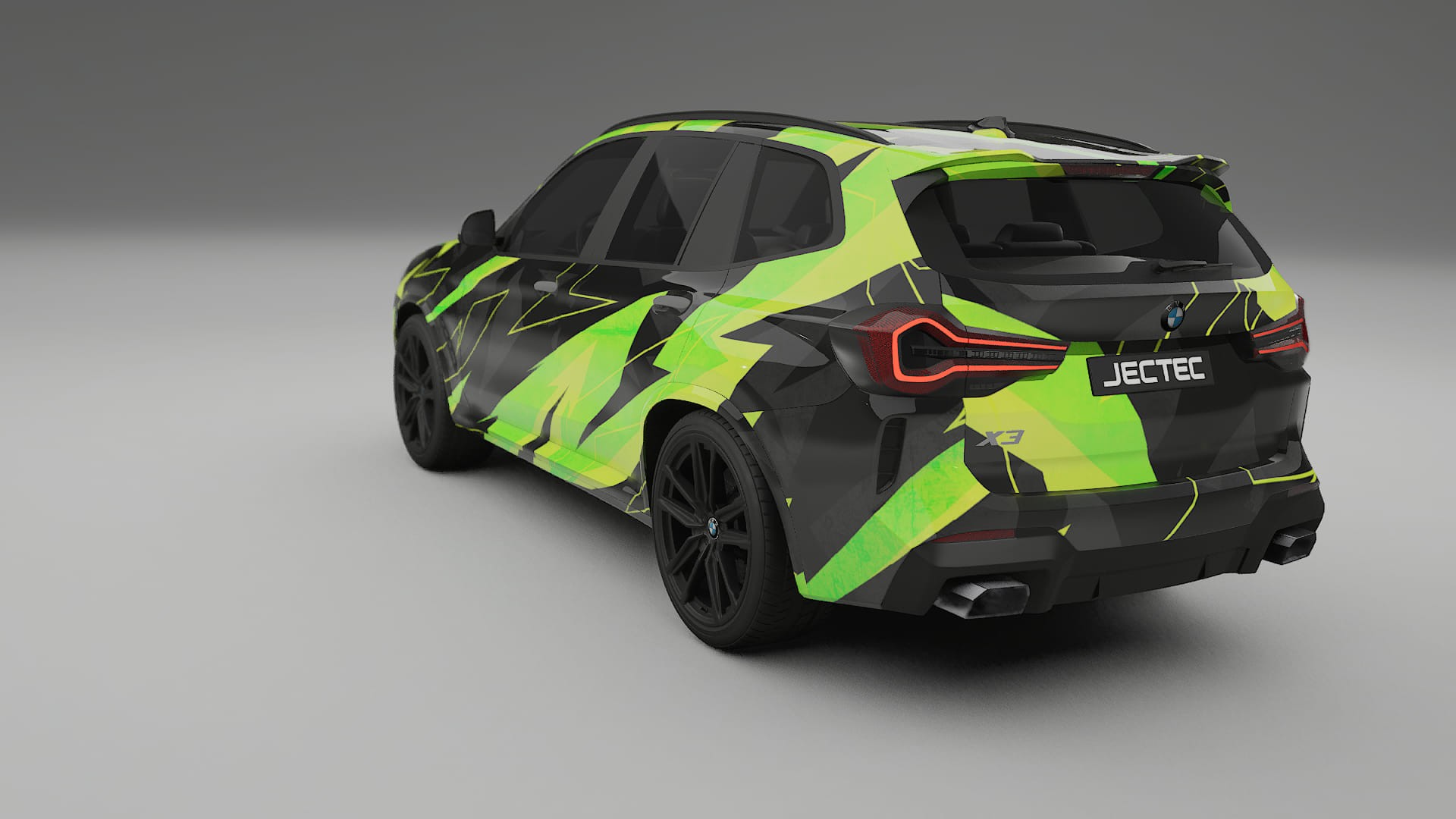 BMW X3 G01 facelift NINJA TURTLES – Designový Wrap PPF Fólie na auto - tisknutelný polyuretan