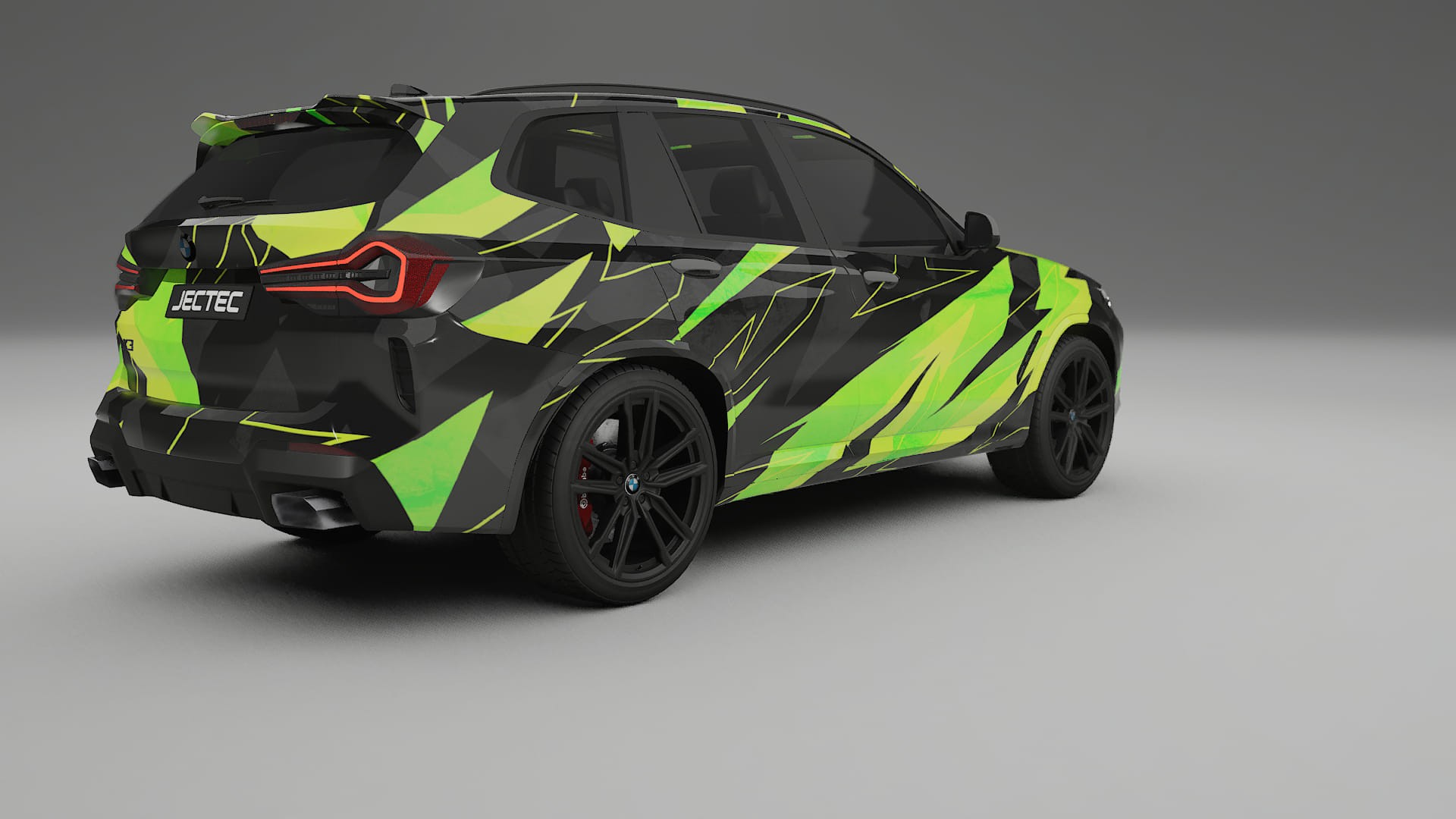 BMW X3 G01 facelift NINJA TURTLES – Designový Wrap PPF Fólie na auto - tisknutelný polyuretan