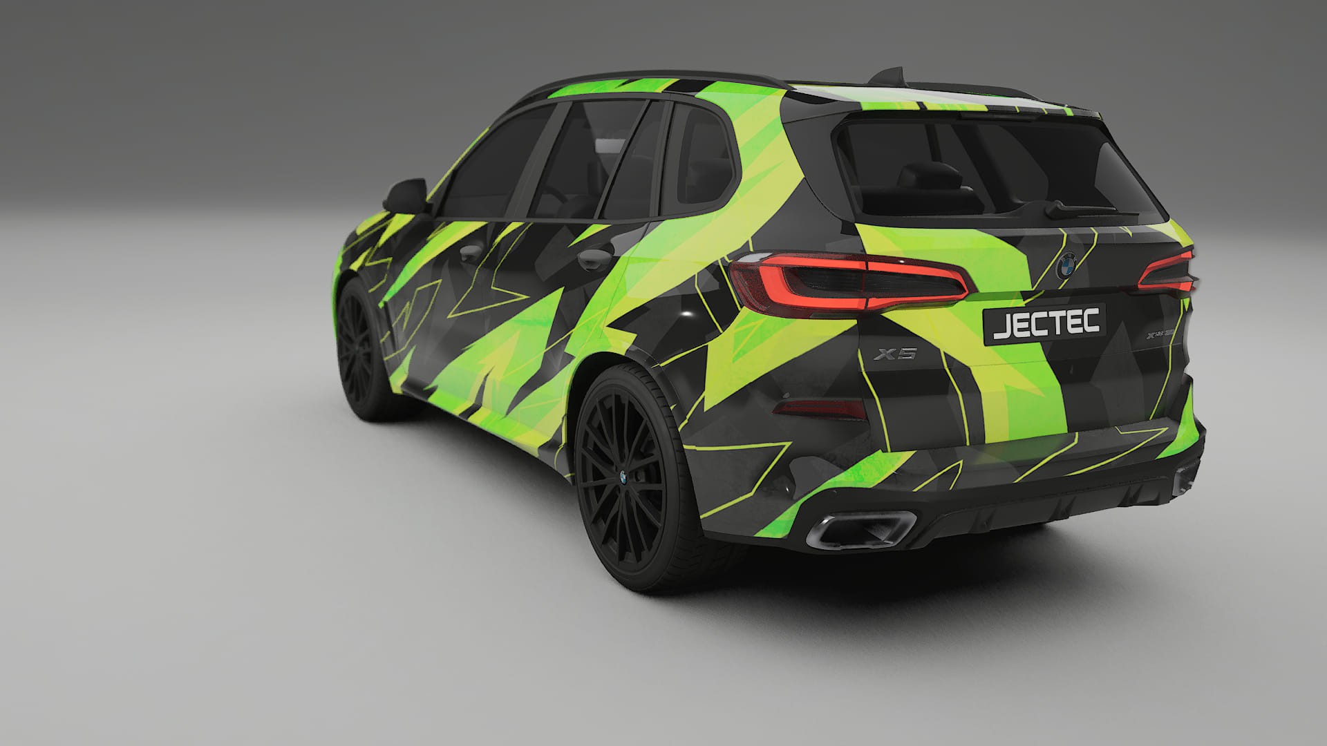 BMW X5 G05 M-Sport NINJA TURTLES – Designový Wrap PPF Fólie na auto - tisknutelný polyuretan