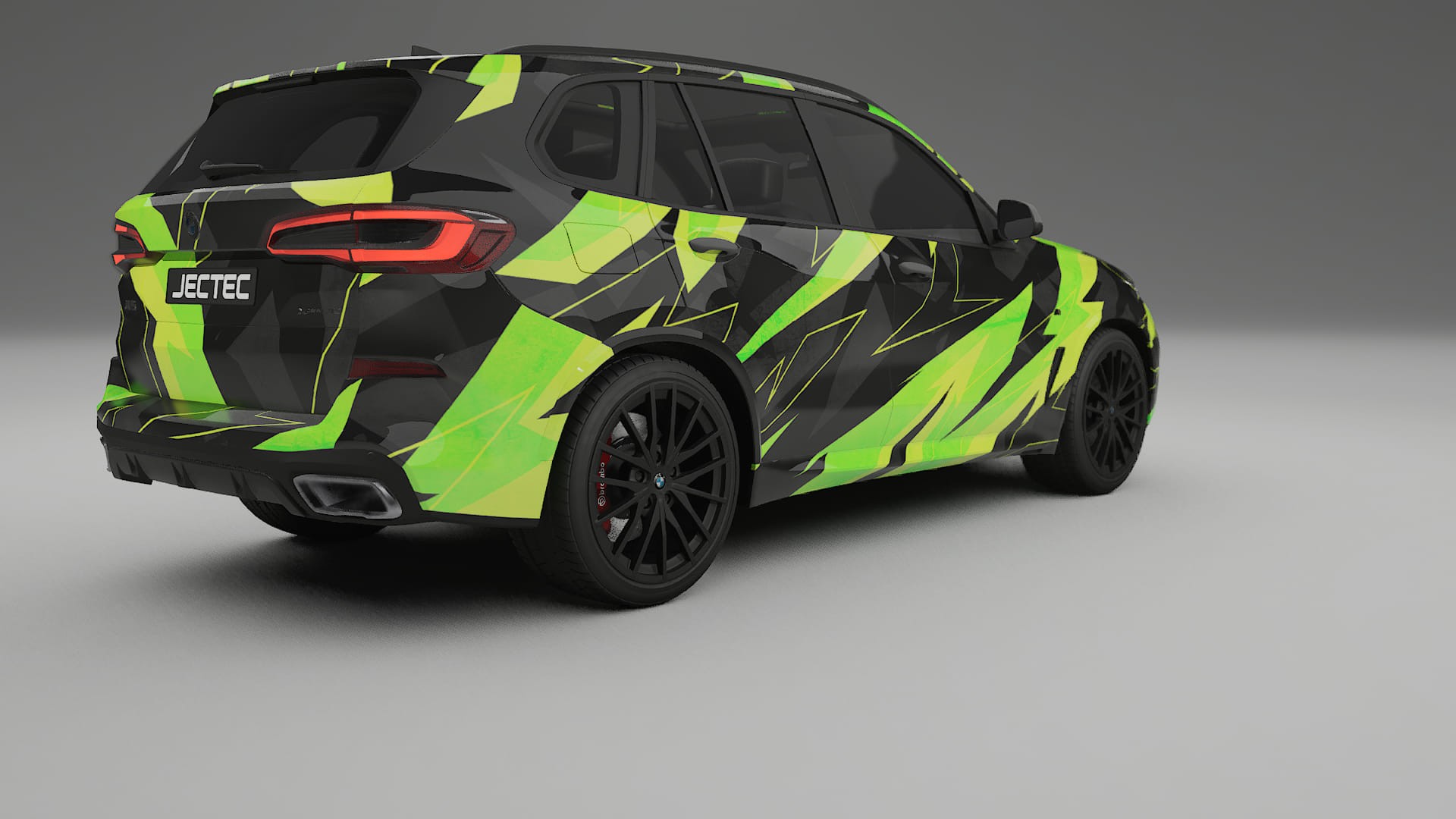 BMW X5 G05 M-Sport NINJA TURTLES – Designový Wrap PPF Fólie na auto - tisknutelný polyuretan
