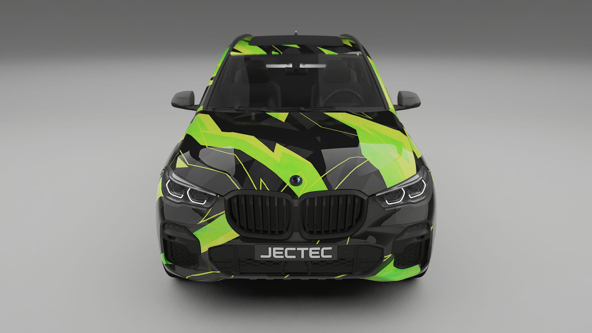 BMW X5 G05 M-Sport NINJA TURTLES – Designový Wrap PPF Fólie na auto - tisknutelný polyuretan