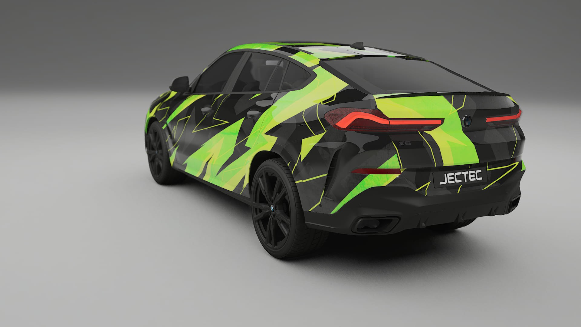 BMW X6 G06 F96 NINJA TURTLES – Designový Wrap PPF Fólie na auto - tisknutelný polyuretan