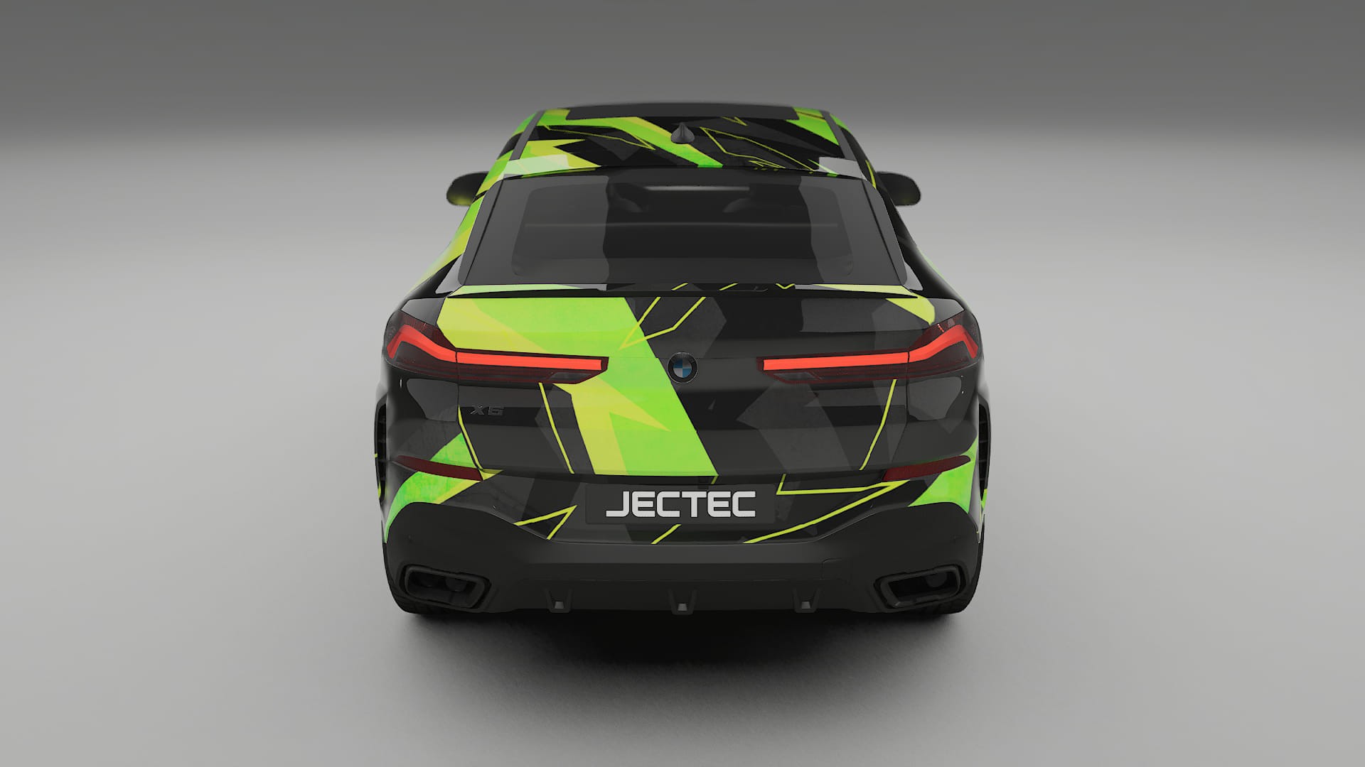 BMW X6 G06 F96 NINJA TURTLES – Designový Wrap PPF Fólie na auto - tisknutelný polyuretan