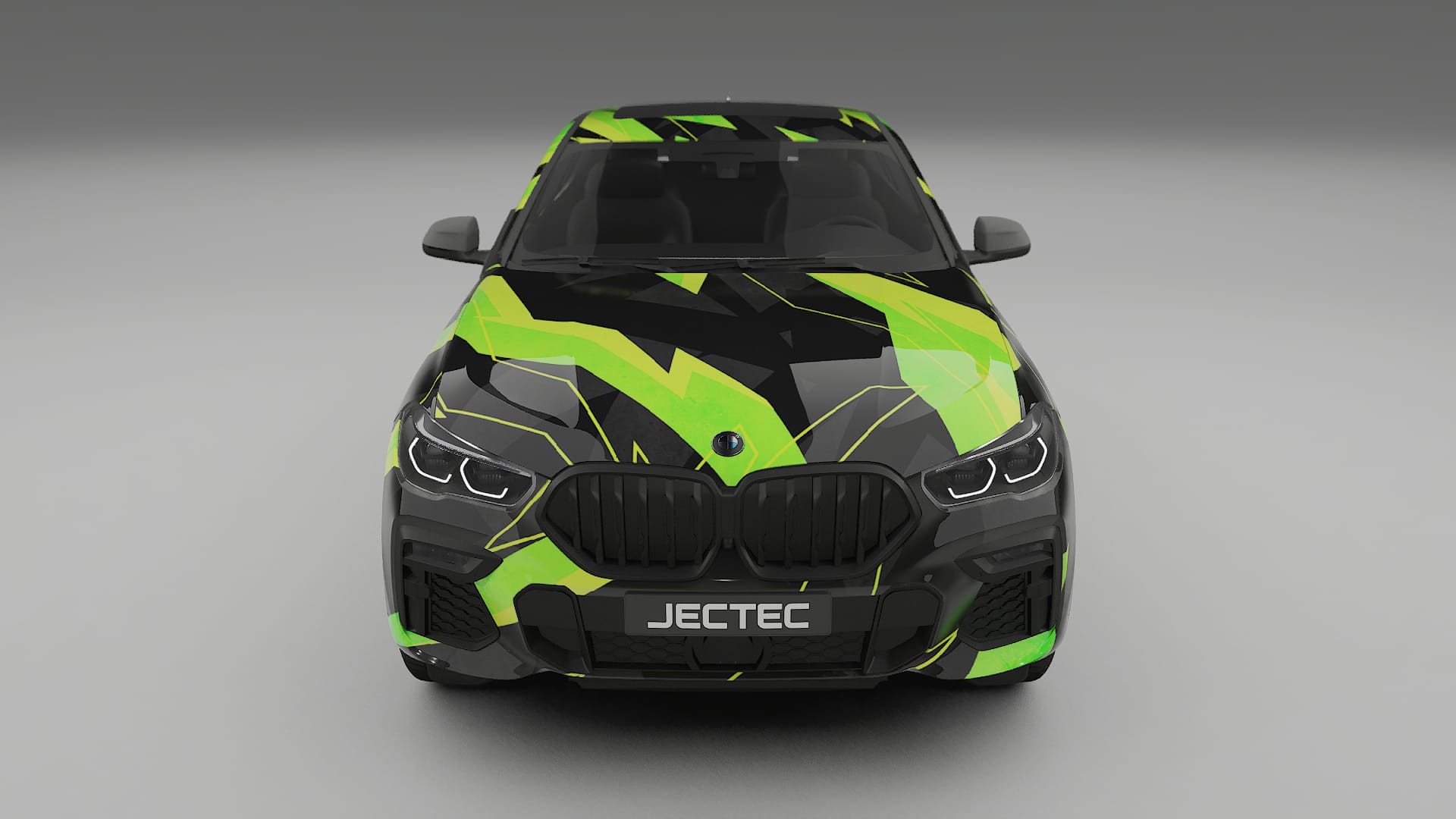 BMW X6 G06 F96 NINJA TURTLES – Designový Wrap PPF Fólie na auto - tisknutelný polyuretan