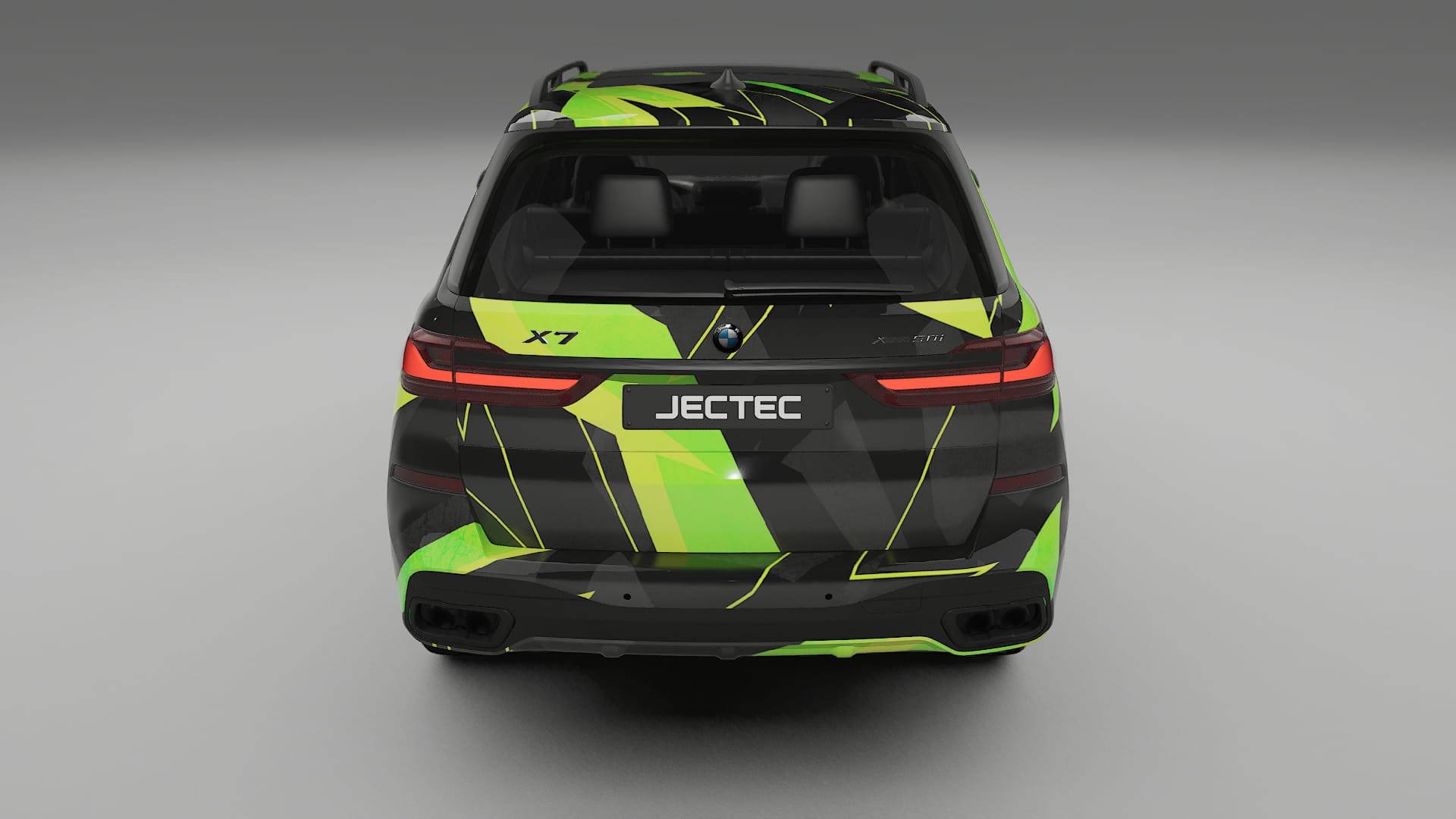 BMW X7 M G07 NINJA TURTLES – Designový Wrap PPF Fólie na auto - tisknutelný polyuretan