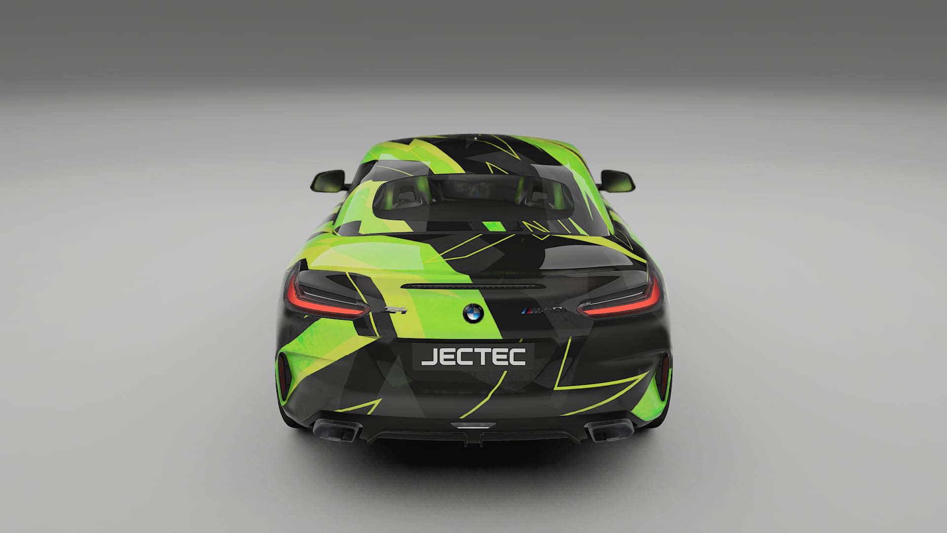 BMW Z4 G29 NINJA TURTLES – Designový Wrap PPF Fólie na auto - tisknutelný polyuretan