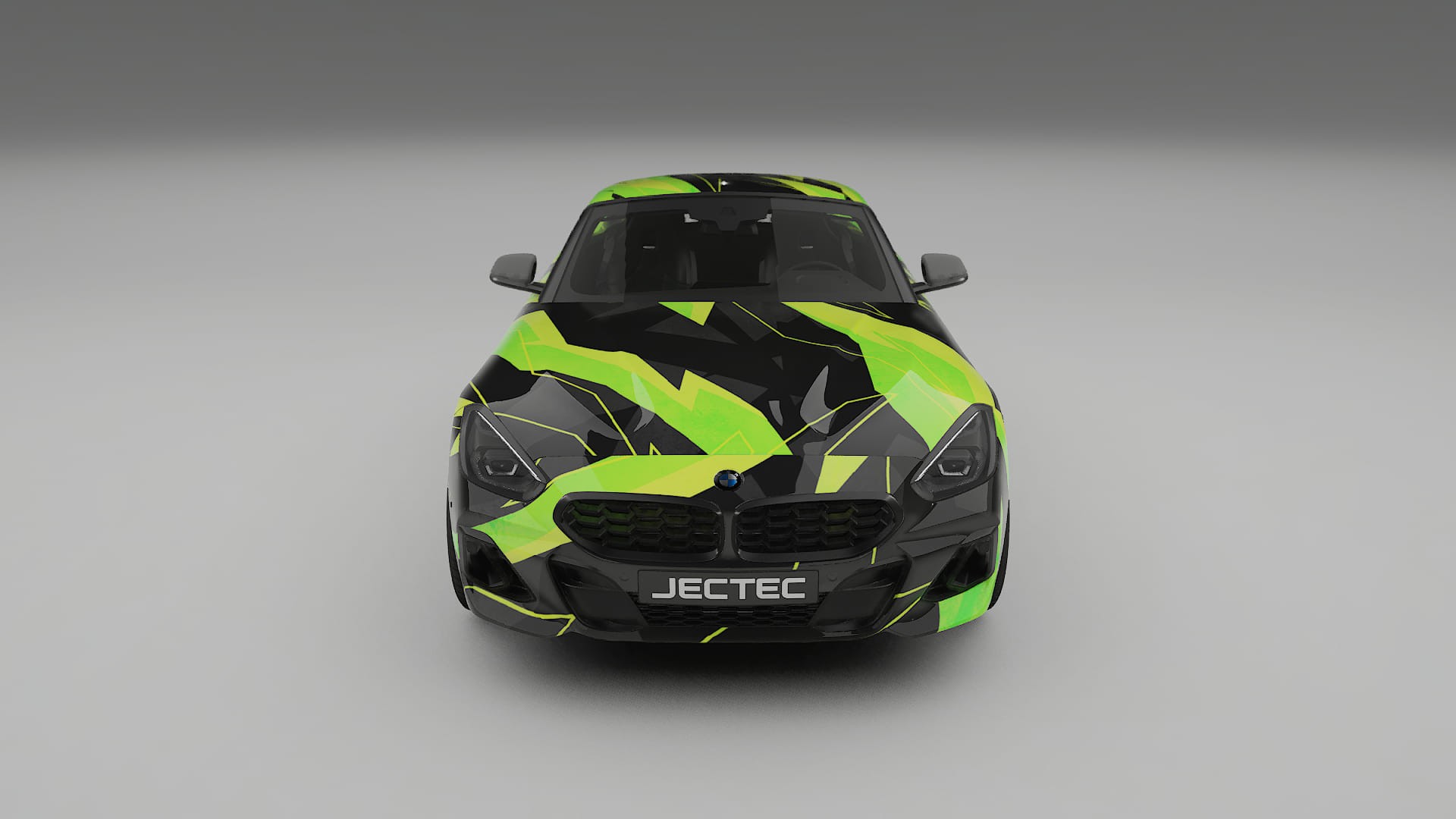 BMW Z4 G29 NINJA TURTLES – Designový Wrap PPF Fólie na auto - tisknutelný polyuretan