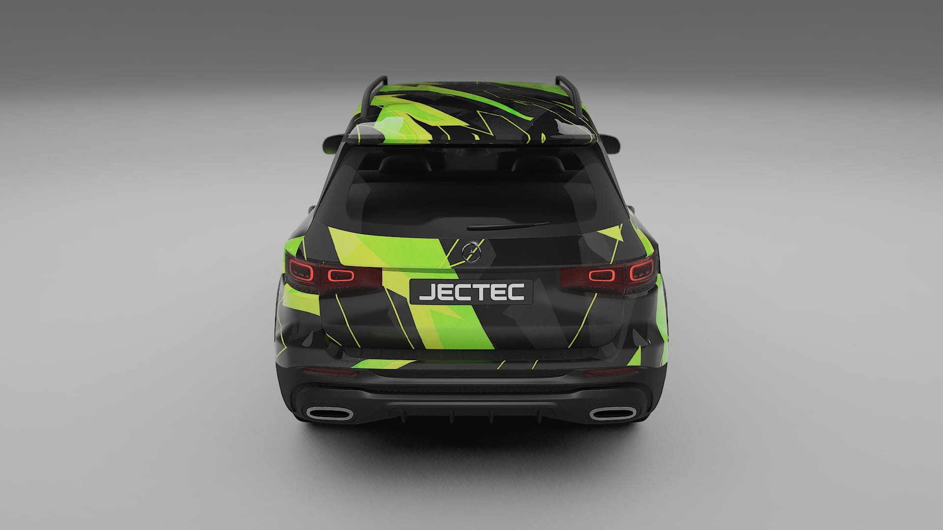 Mercedes AMG GLB NINJA TURTLES – Designový Wrap PPF Fólie na auto - tisknutelný polyuretan