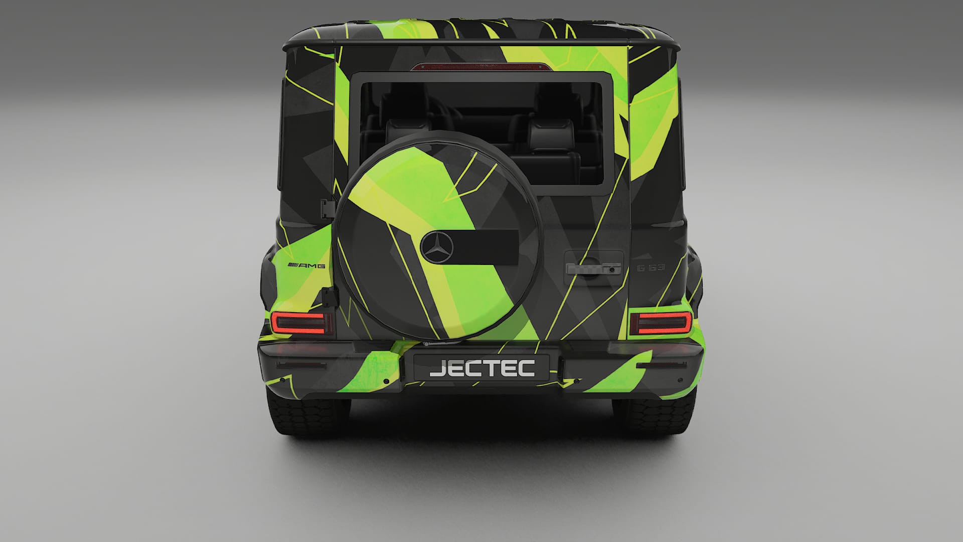 Mercedes G63 AMG W463A NINJA TURTLES – Designový Wrap PPF Fólie na auto - tisknutelný polyuretan