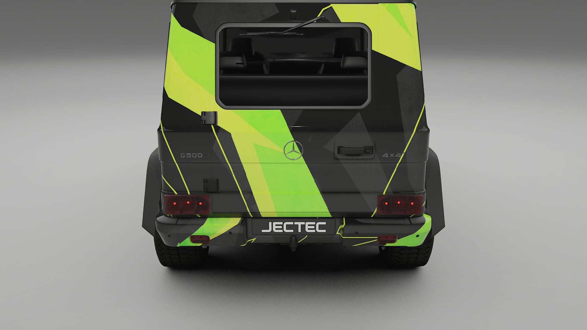 Mercedes G-class 4x4 W463 NINJA TURTLES – Designový Wrap PPF Fólie na auto - tisknutelný polyuretan