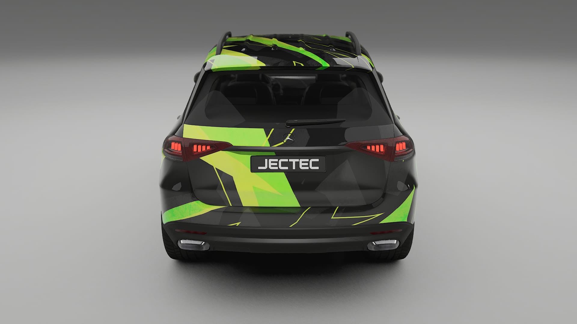 Mercedes GLE W167 NINJA TURTLES – Designový Wrap PPF Fólie na auto - tisknutelný polyuretan