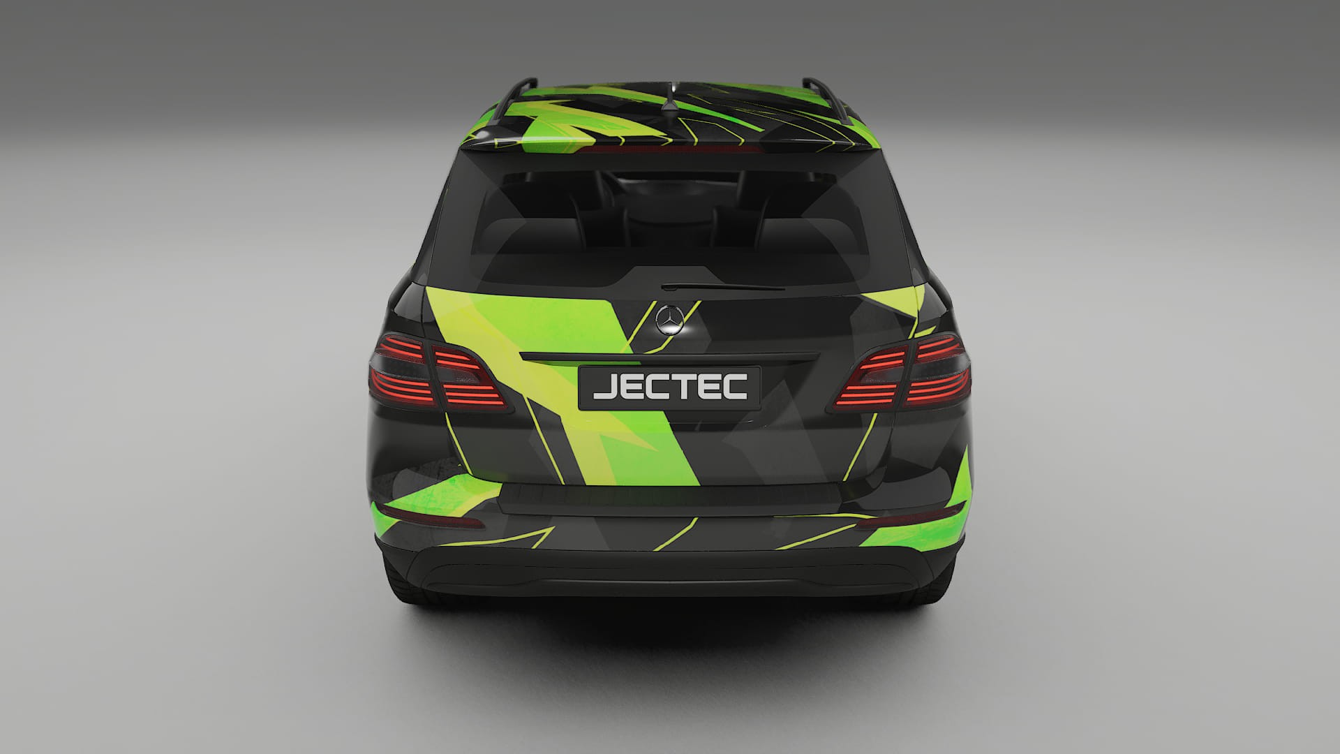 Mercedes M-class W166 NINJA TURTLES – Designový Wrap PPF Fólie na auto - tisknutelný polyuretan