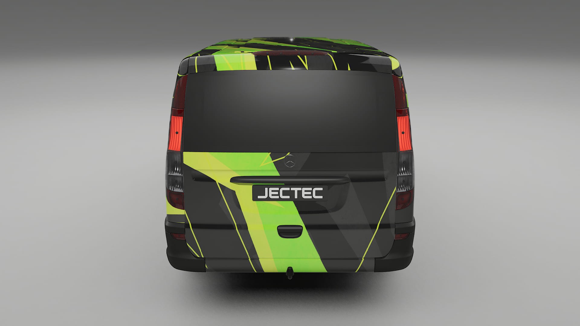 Mercedes Vito Short W639 facelift NINJA TURTLES – Designový Wrap PPF Fólie na auto - tisknutelný polyuretan