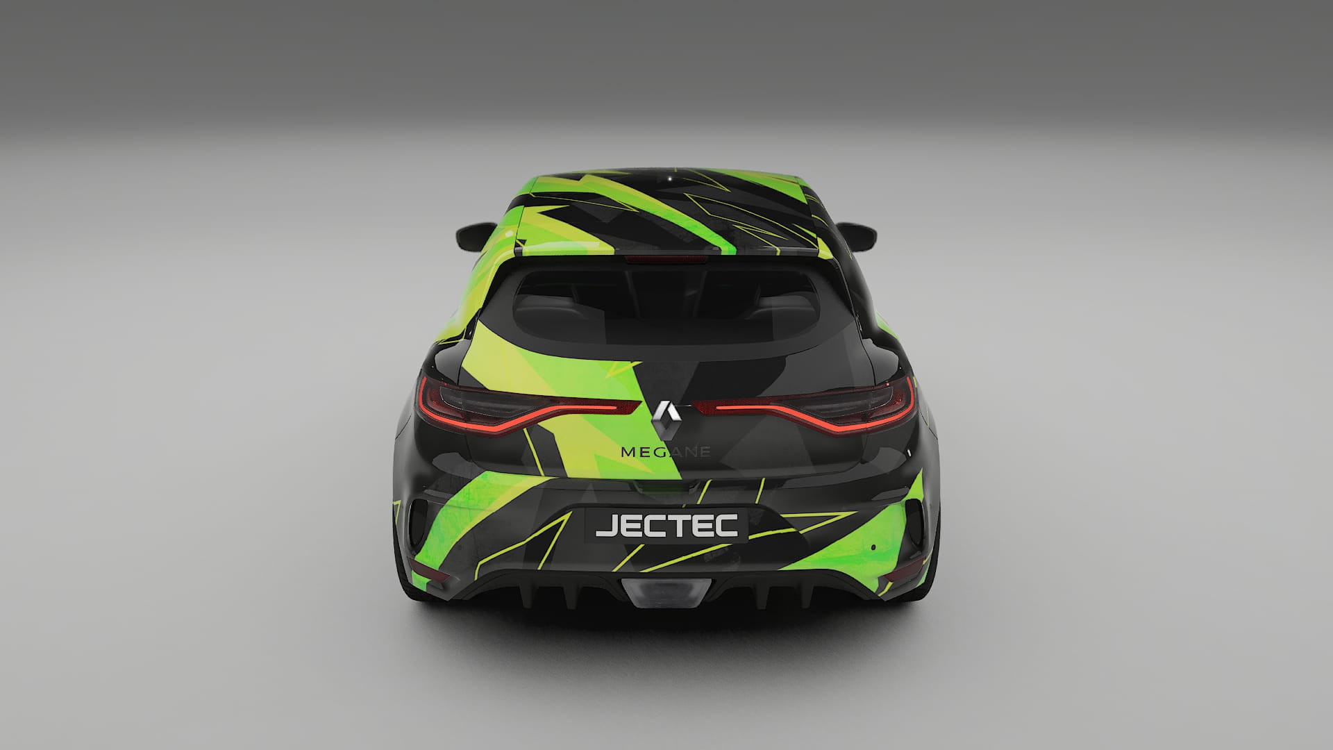 Renault Megane RS IV NINJA TURTLES – Designový Wrap PPF Fólie na auto - tisknutelný polyuretan