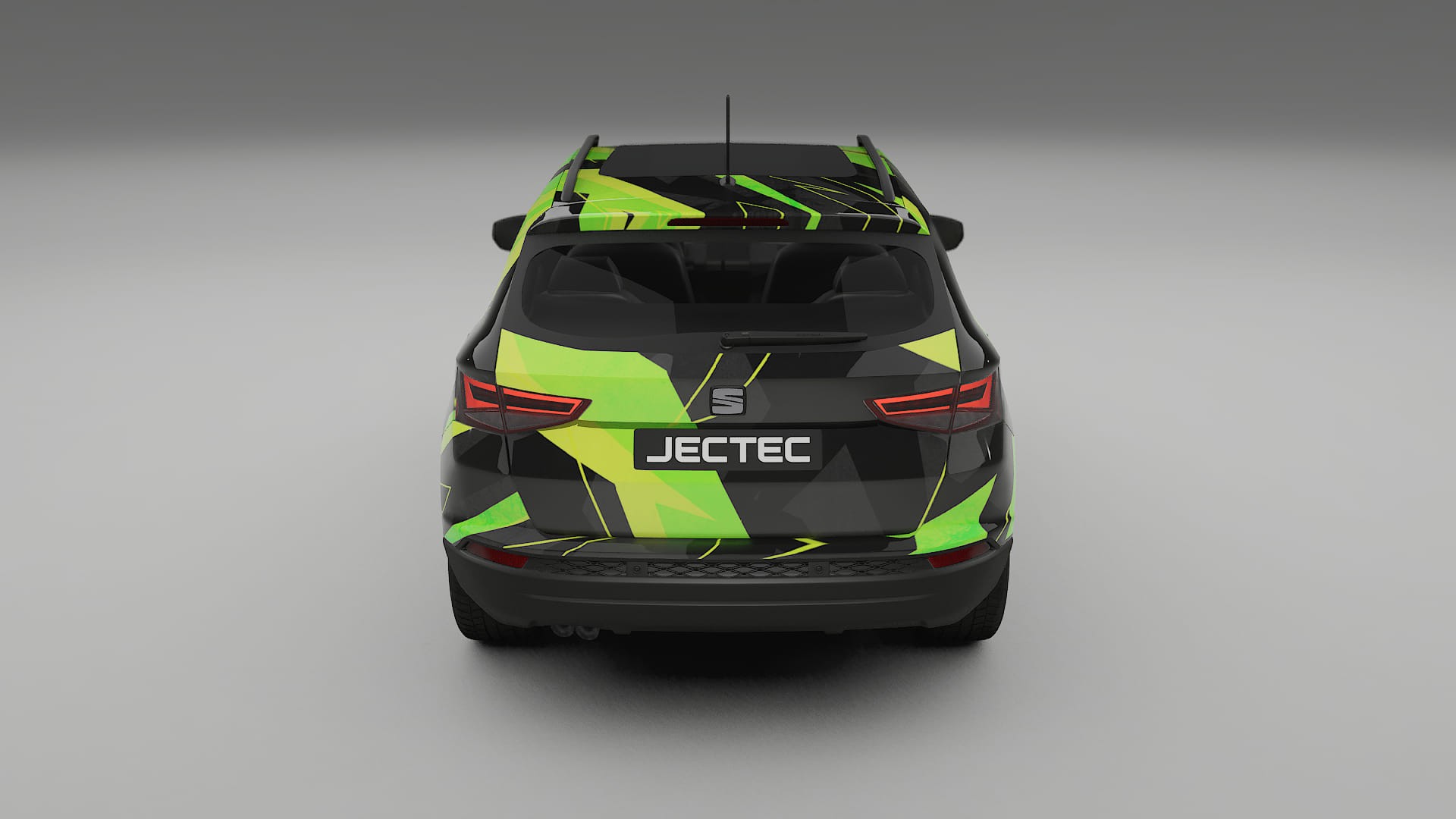 Seat Ateca KH7 NINJA TURTLES – Designový Wrap PPF Fólie na auto - tisknutelný polyuretan