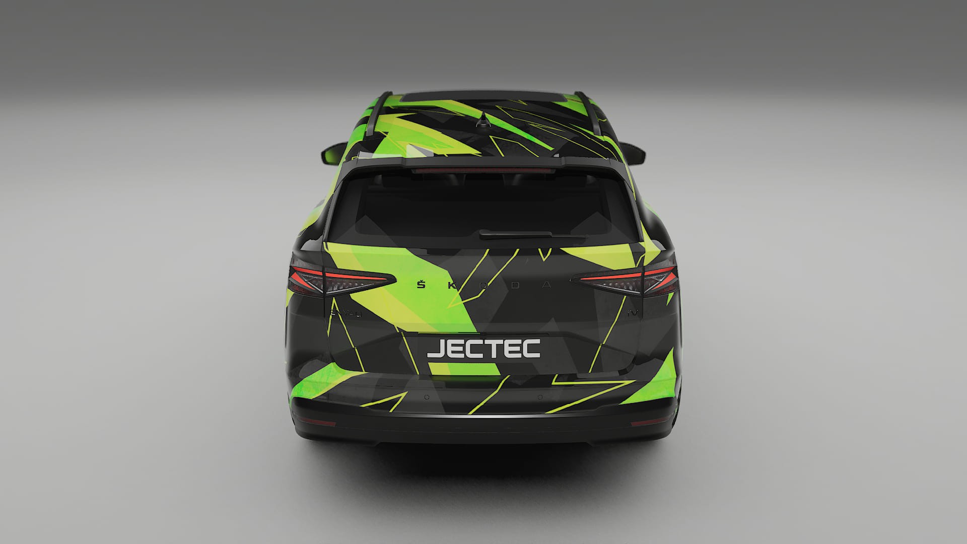 Škoda Enyaq MEB NINJA TURTLES – Designový Wrap PPF Fólie na auto - tisknutelný polyuretan